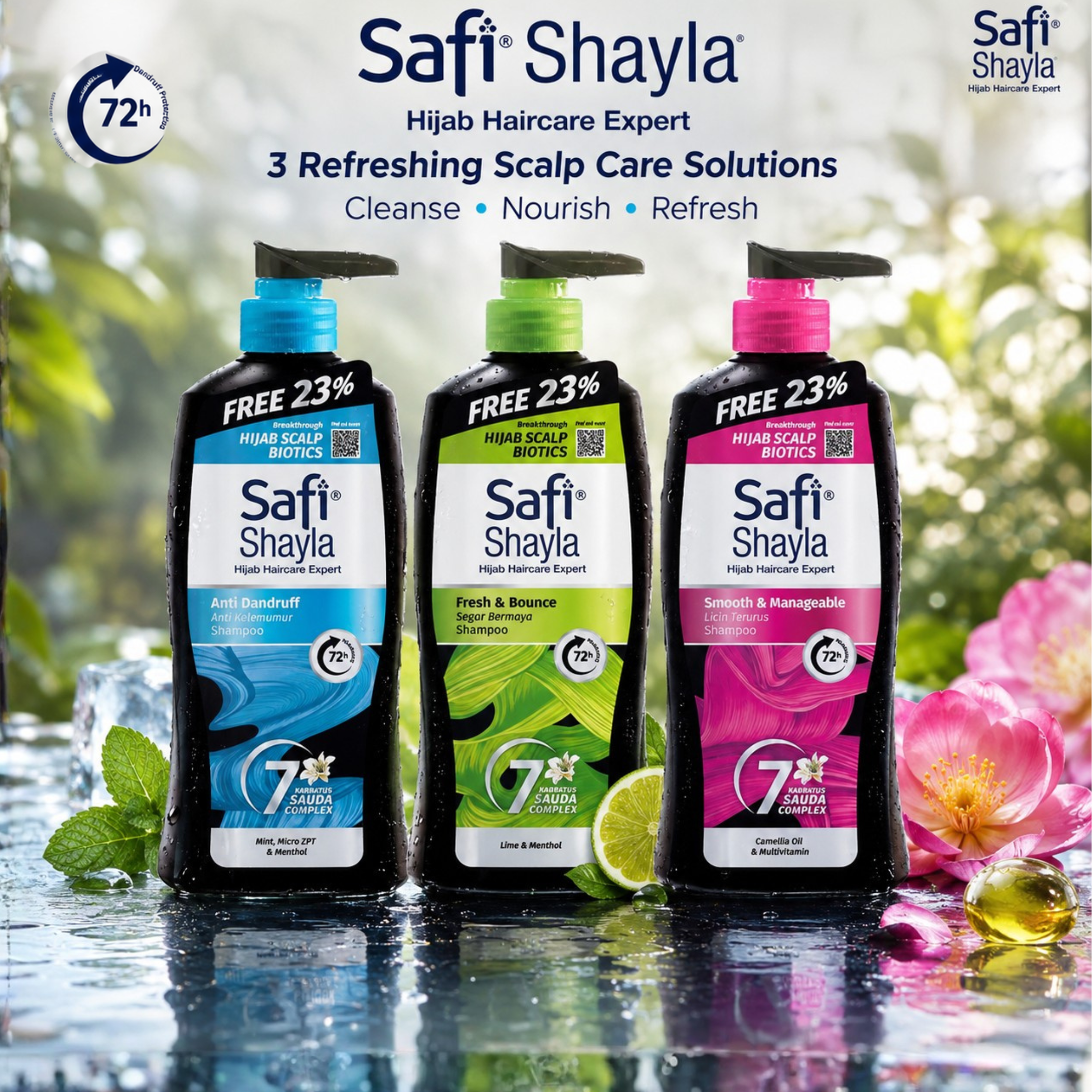 SAFI Shayla Shampoo (640g)
