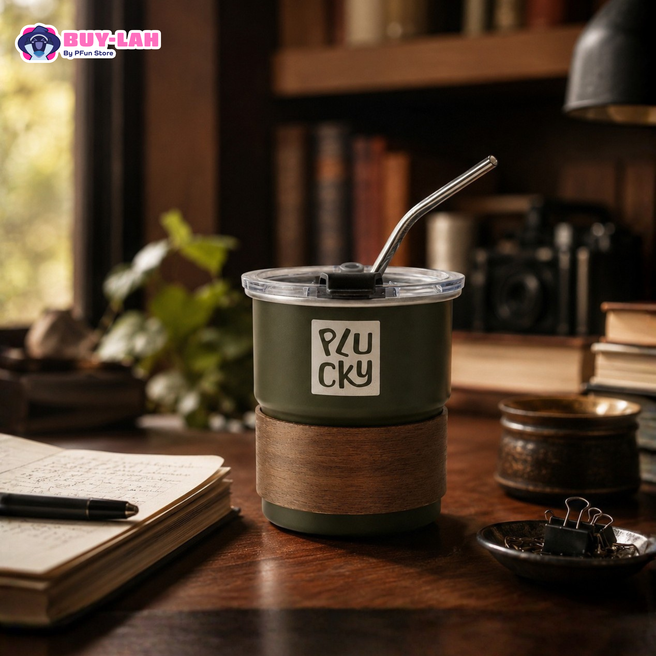 Plucky Coffee Tumbler (300ml)