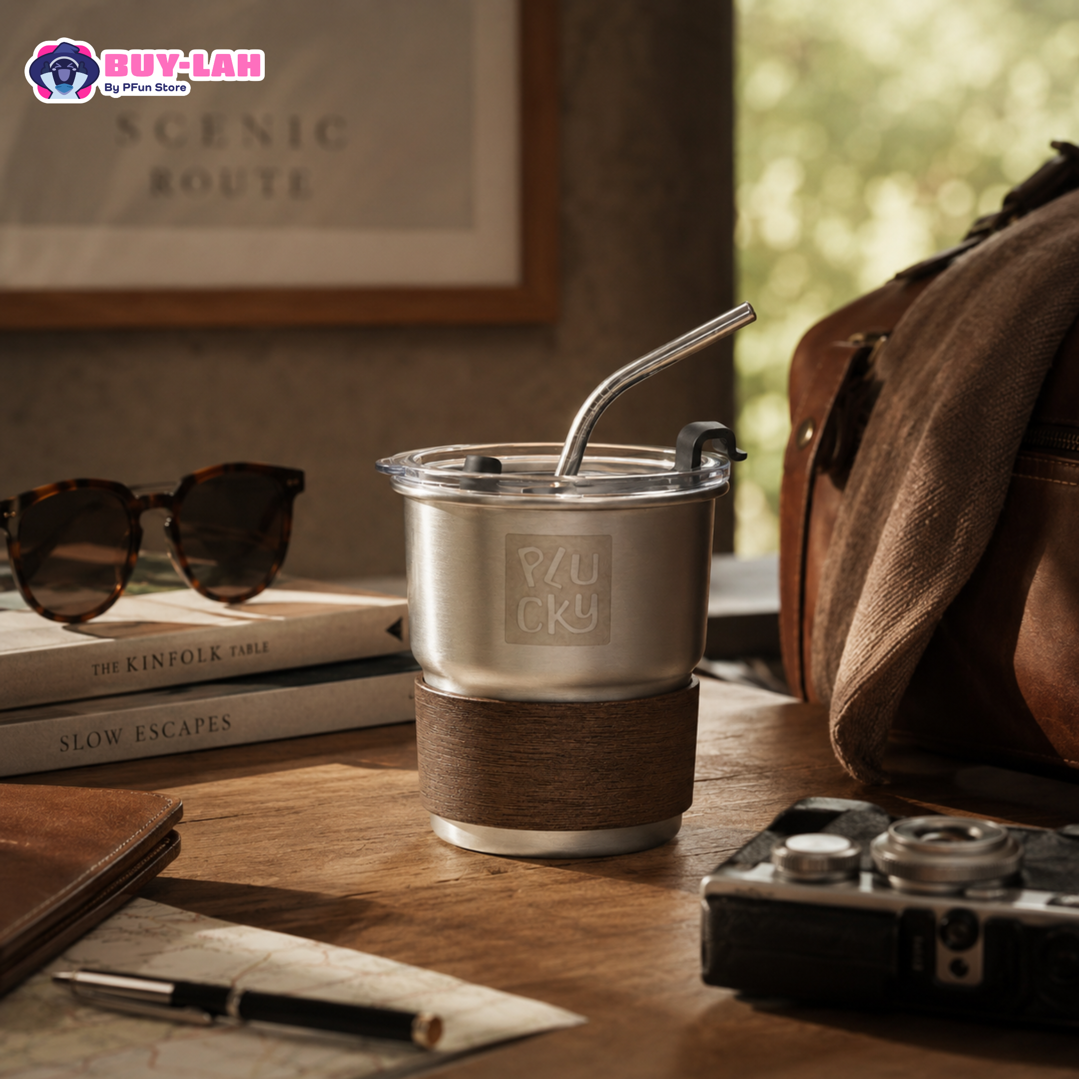 Plucky Coffee Tumbler (300ml)