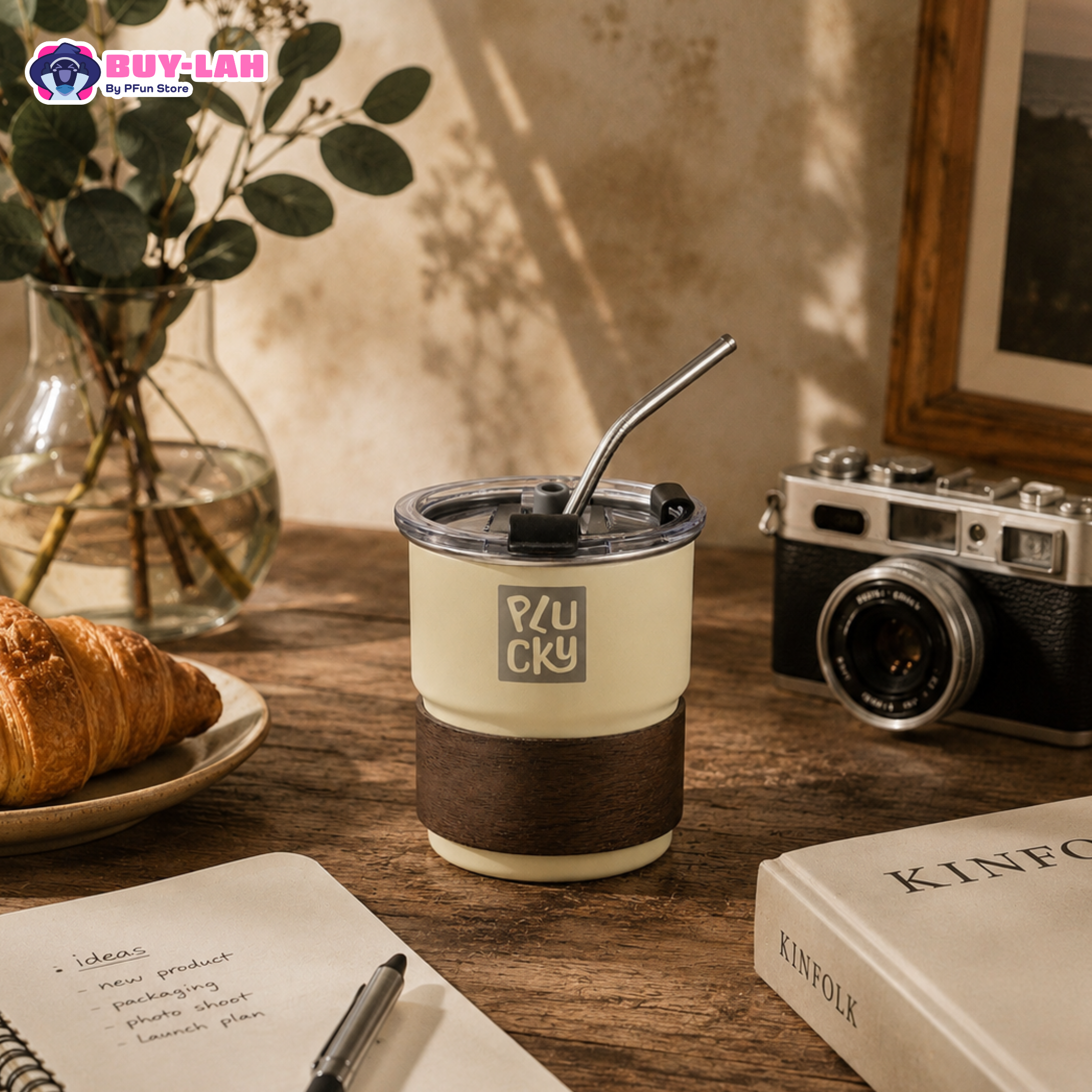  Plucky Coffee Tumbler (300ml)