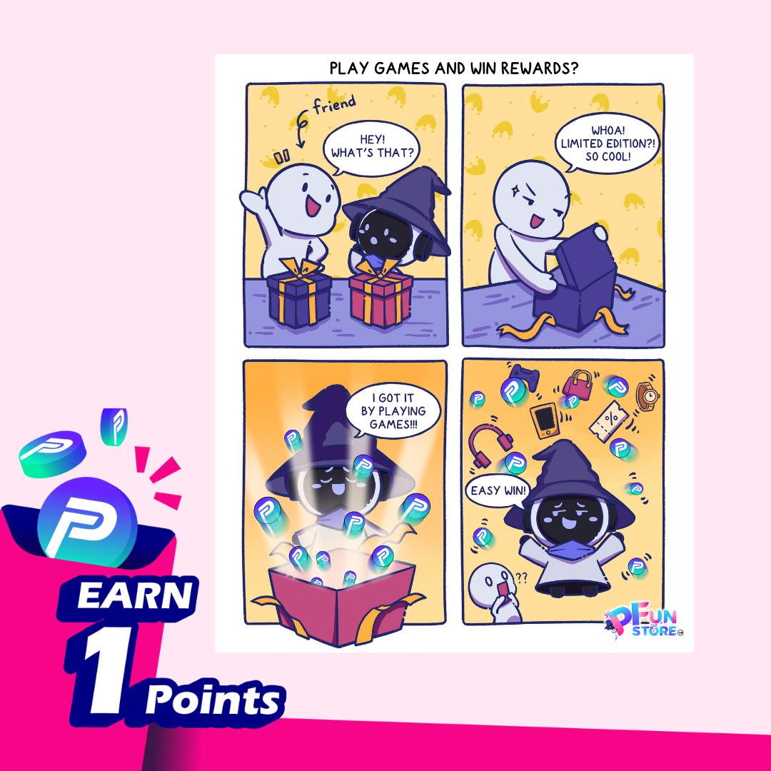 Played games. Earned points. Easy win. 🎮✨