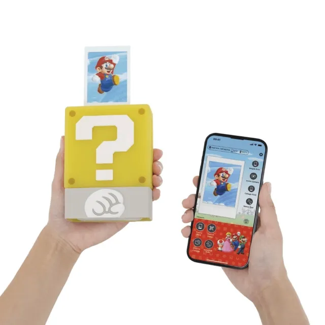 Fujifilm Instax Mini Link 3™ Super Mario " ? Block " Smartphone Printer Set