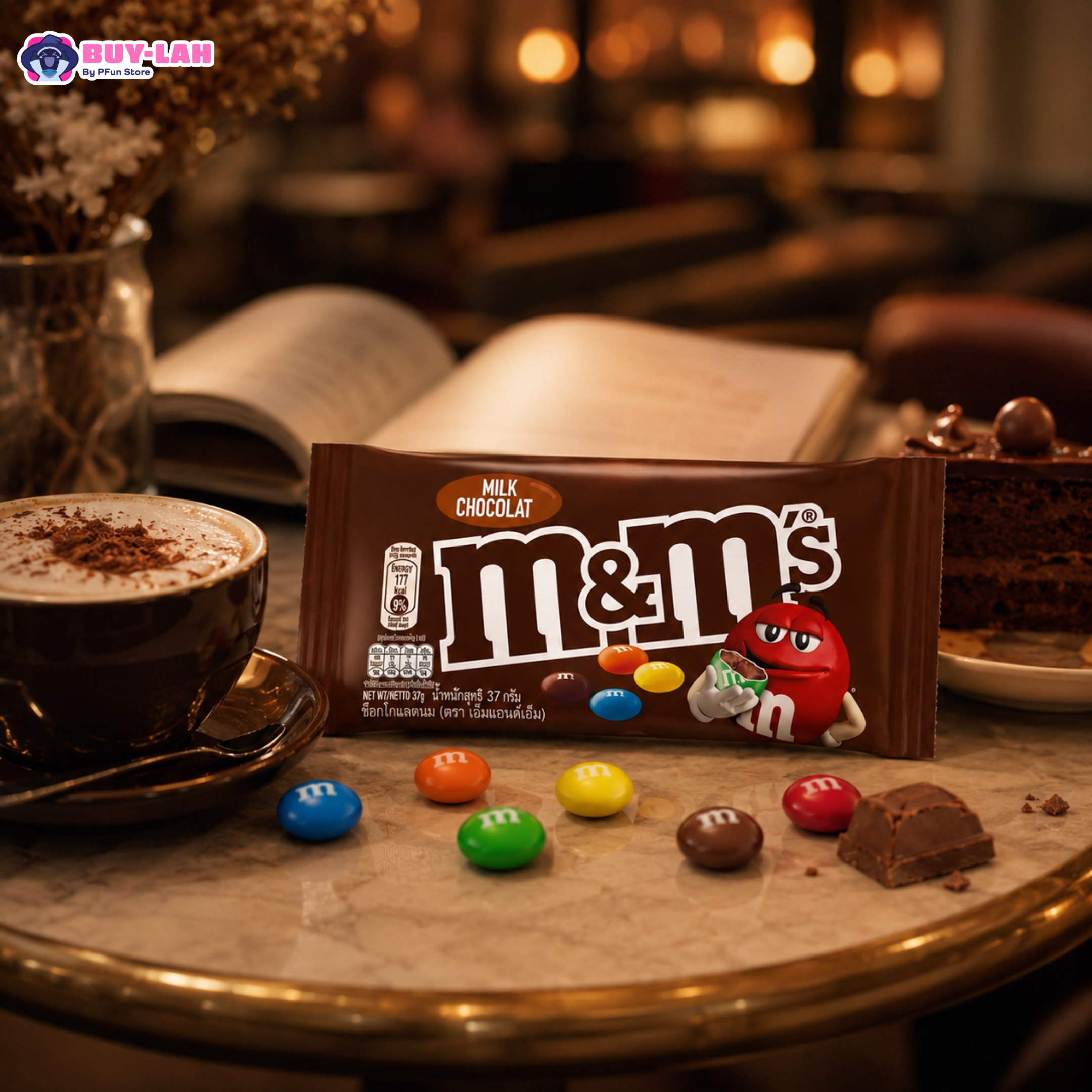 M&M's Milk Chocolate Candies 37g