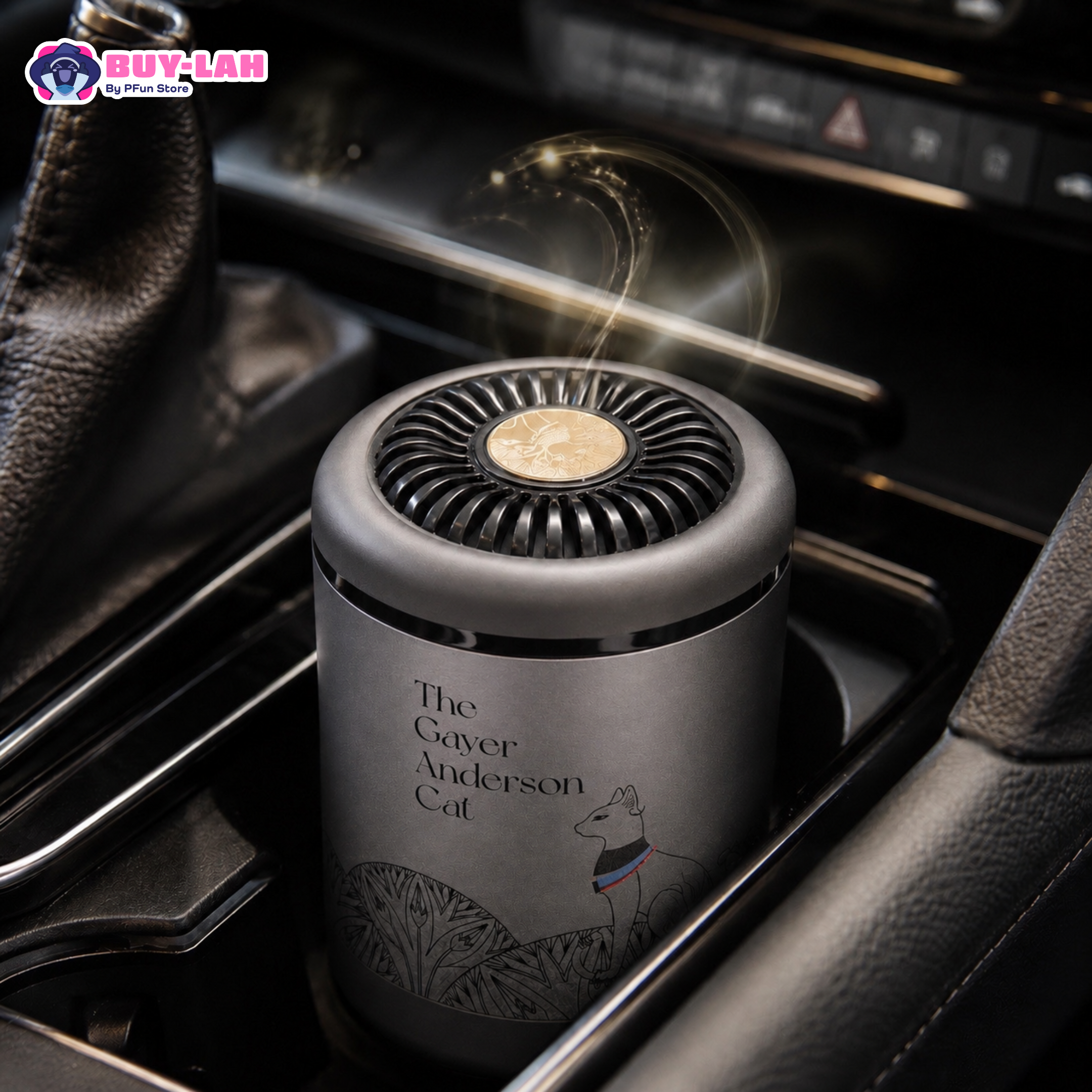 British Museum × Anderson's Cat — Men's Solid Wax Car Aromatherapy