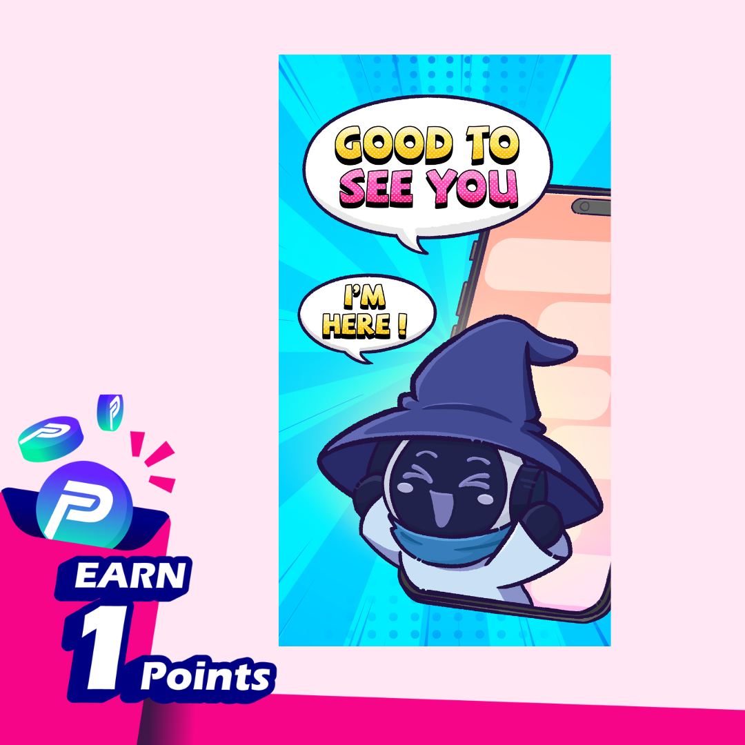 Good to see you. I’m here. 👋✨