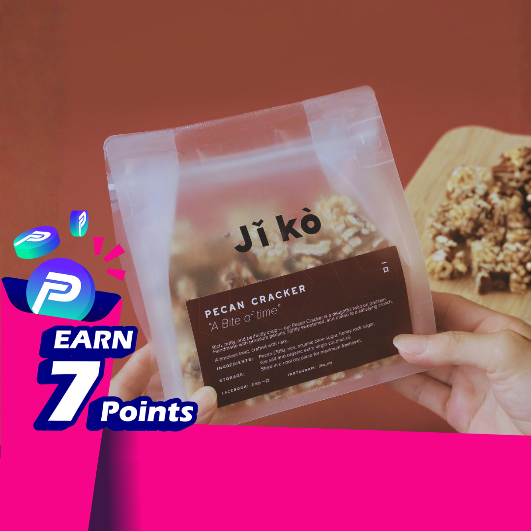 Jǐ kò Pecan Cracker - Handcrafted · Wholesome · Healthy Heritage Snack 