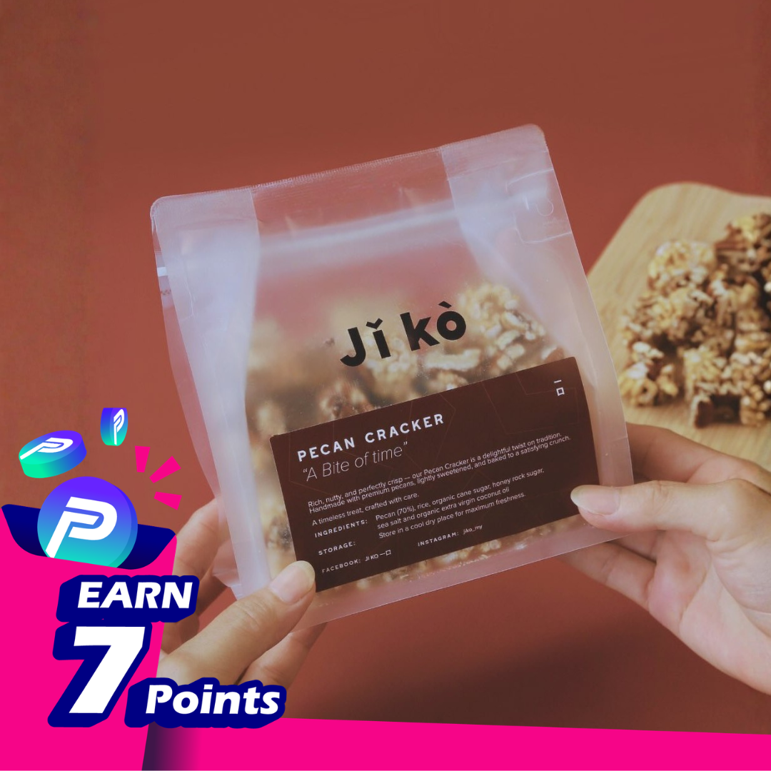 Jǐ kò Pecan Cracker - Handcrafted · Wholesome · Healthy Heritage Snack 