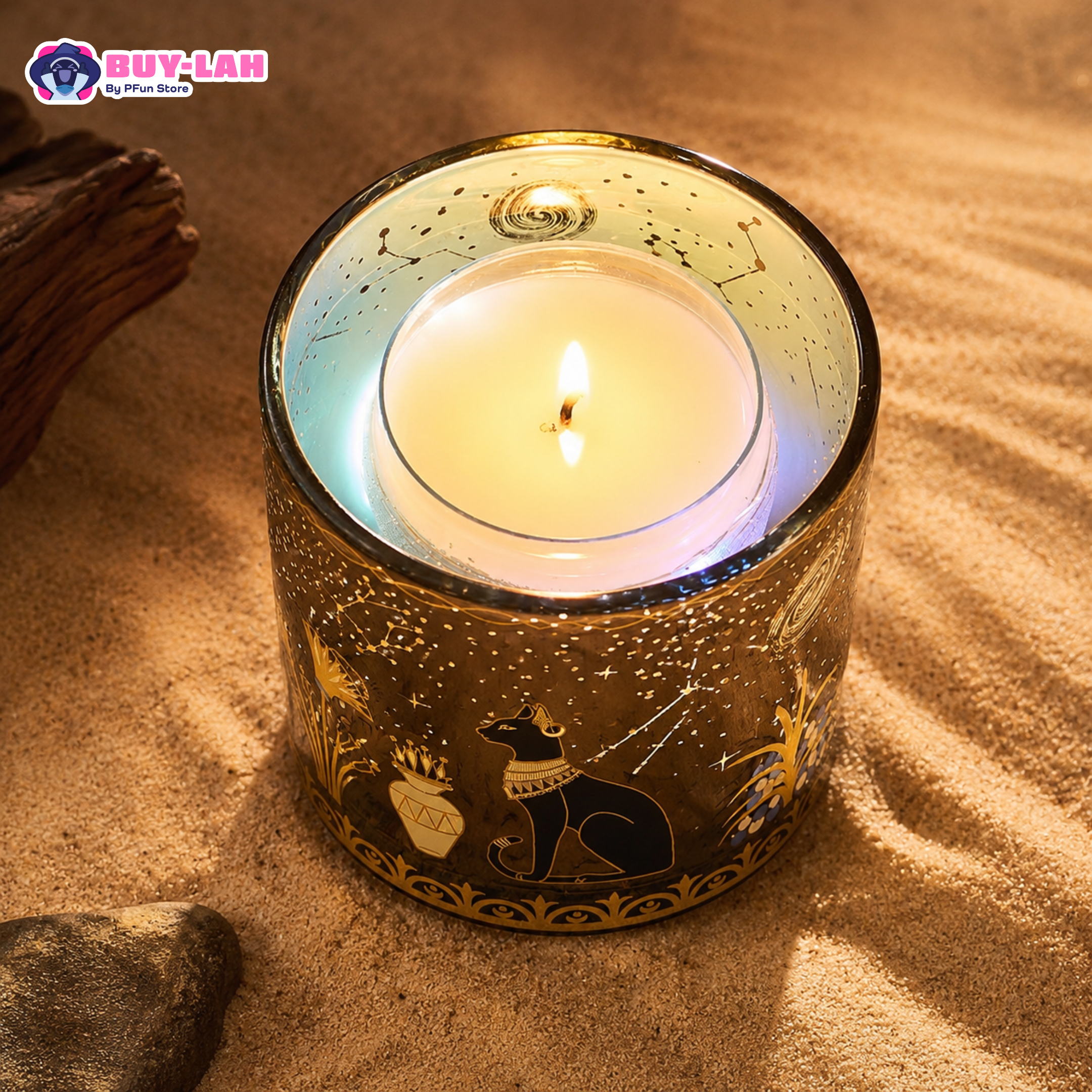 British Museum — Jelly Scented Candle Ambiance Lamp