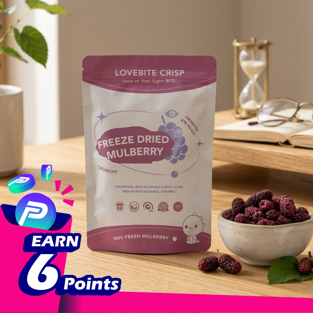 LoveBite Crisp Freeze Dried Mulberry [40g]