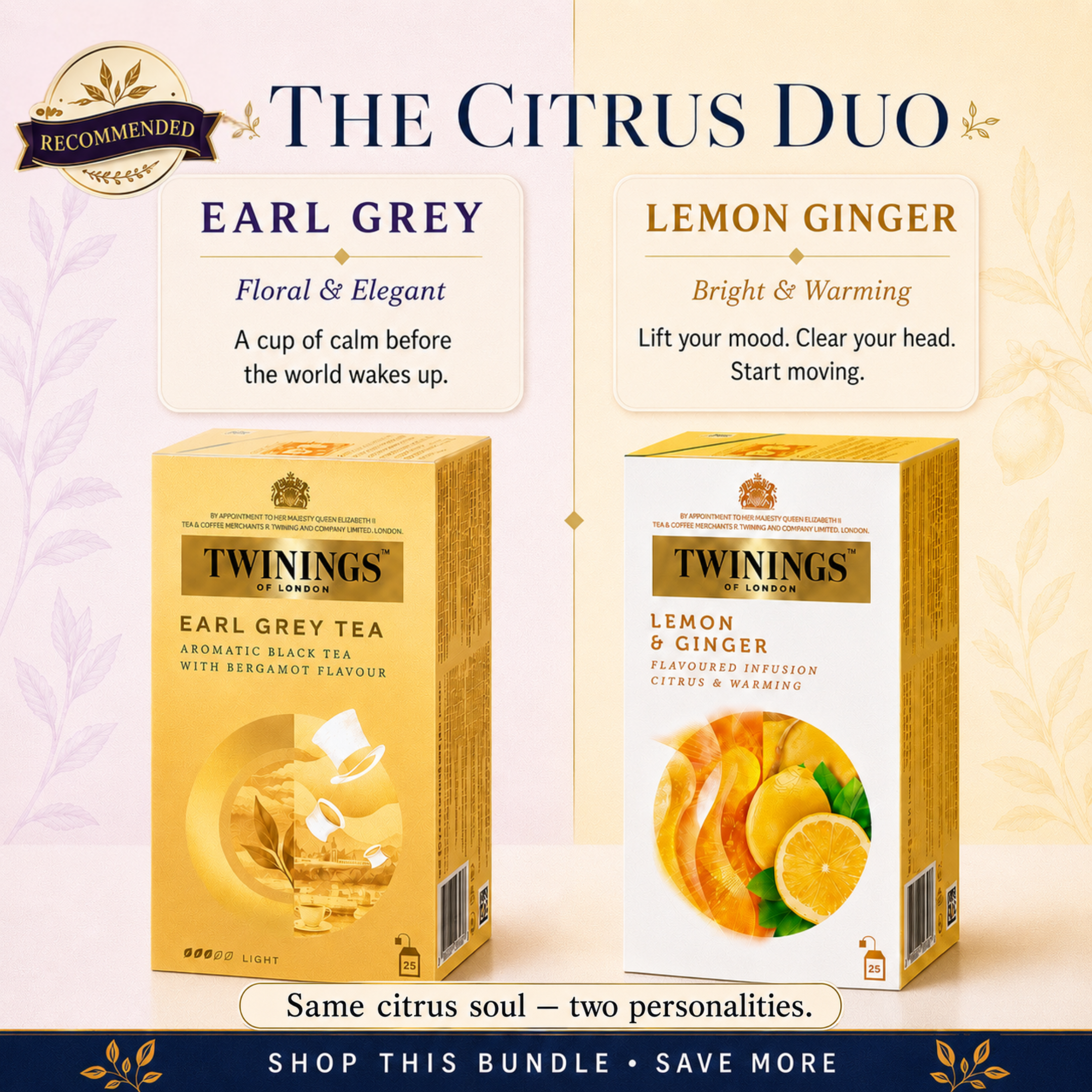 Twinings of London —The Classic + The Curious Set