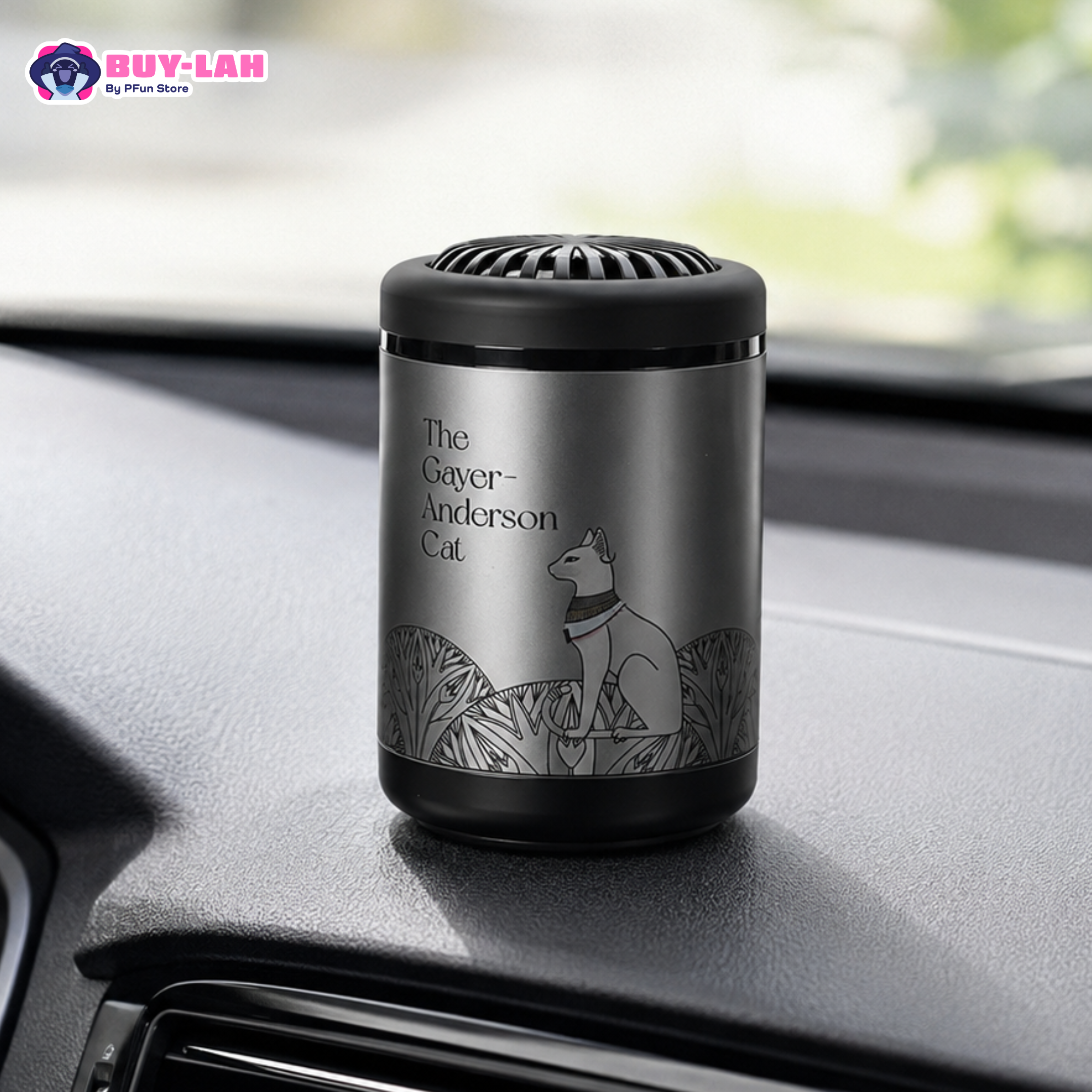 British Museum × Anderson's Cat — Men's Solid Wax Car Aromatherapy