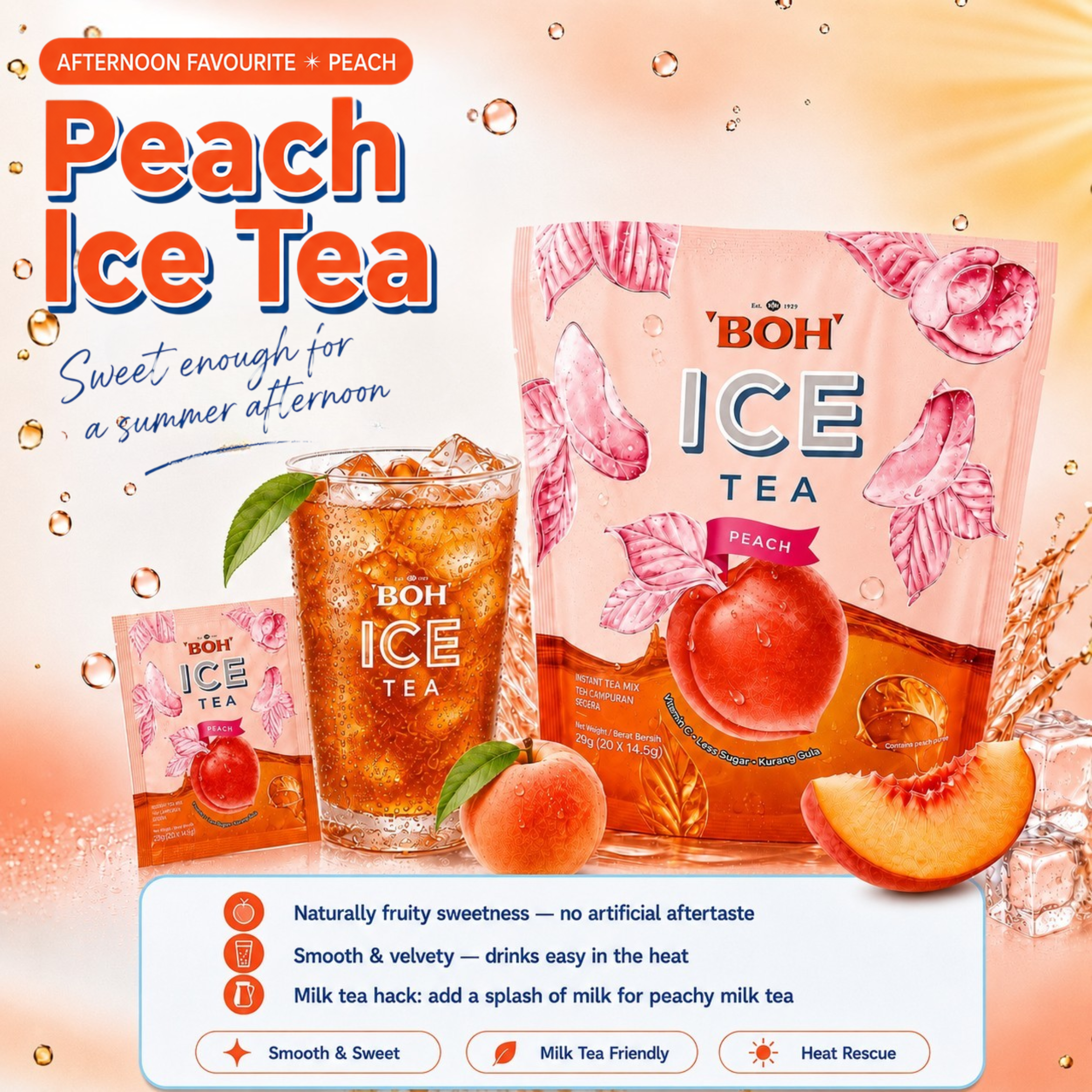 BOH Summer Chill Iced Tea Bundle — Mix & Match Any 3 Packs