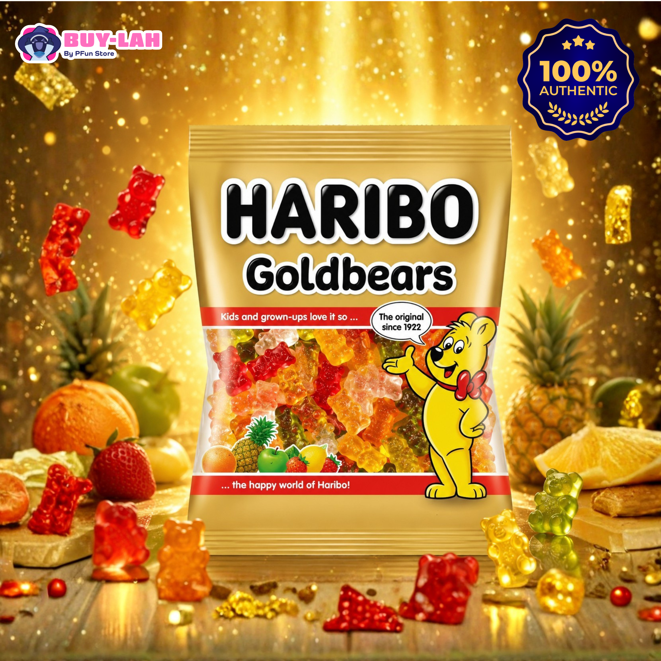  HARIBO Goldbears Gummy Candy — Classic Original