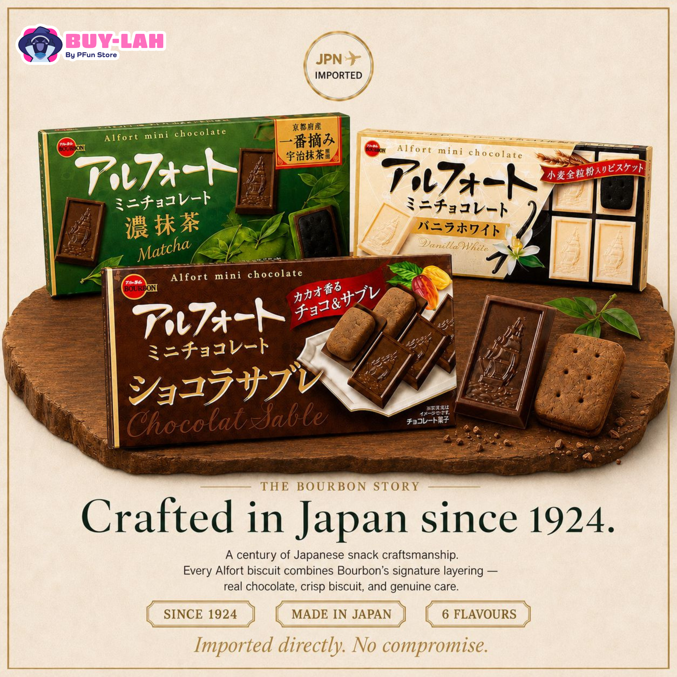 Bourbon Alfort Mini Chocolate — Pick Any 4 Bundle