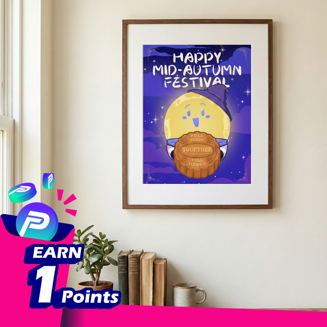 [Digital Download]Full moon. Together. Full heart. 🌕🥮✨