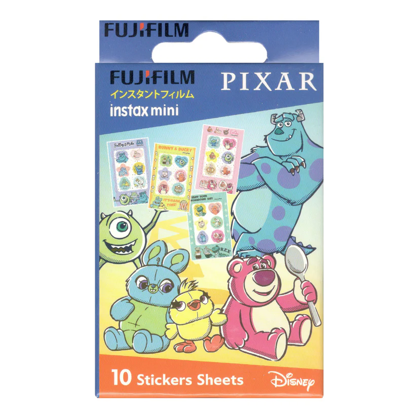 🎬✨ Instax Mini Instant Film & Sticker - Disney Pixar