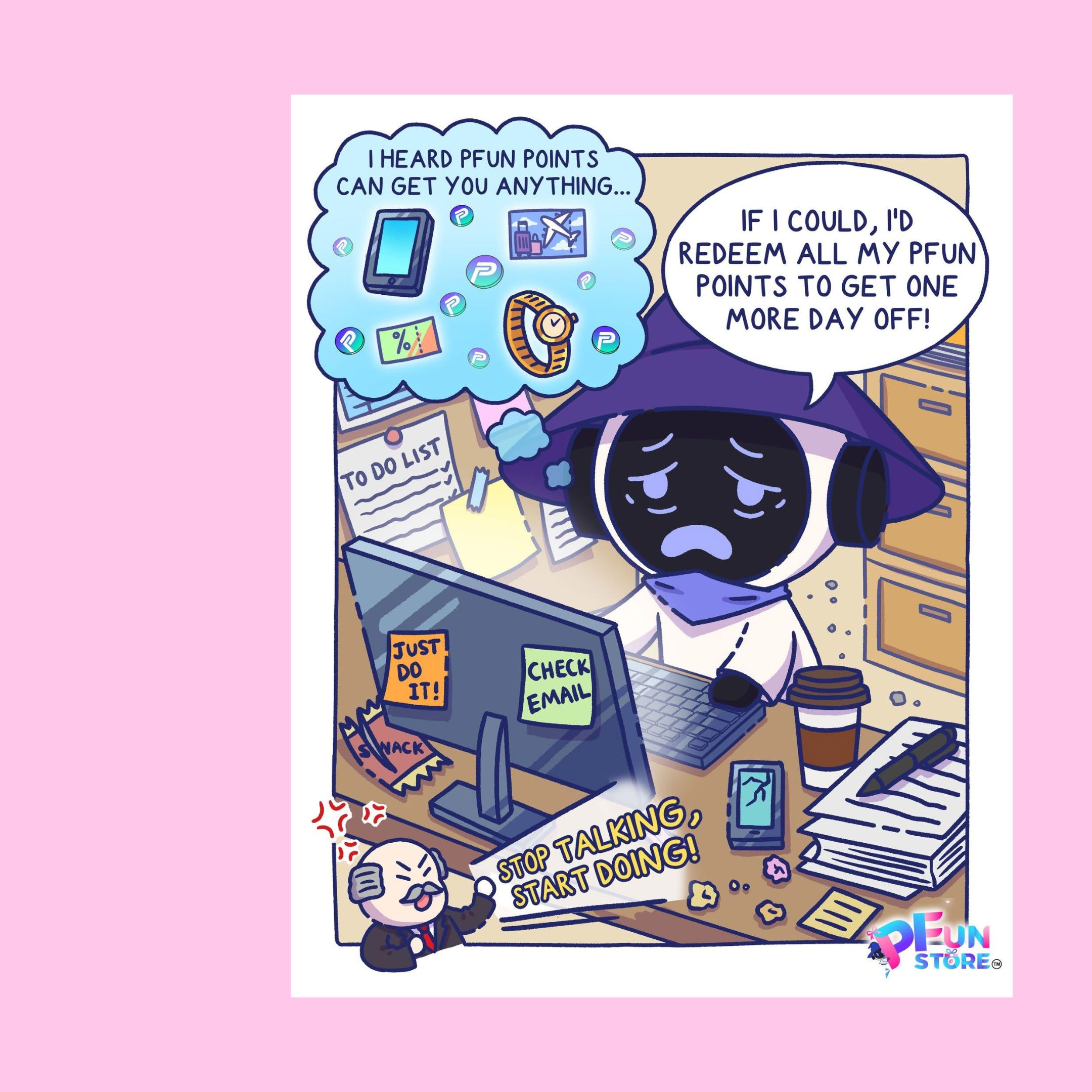 Digital Art Bundle ~ Dr.P Story Series (8pcs) + PFun Rewards 🎮✨[Digital Download]