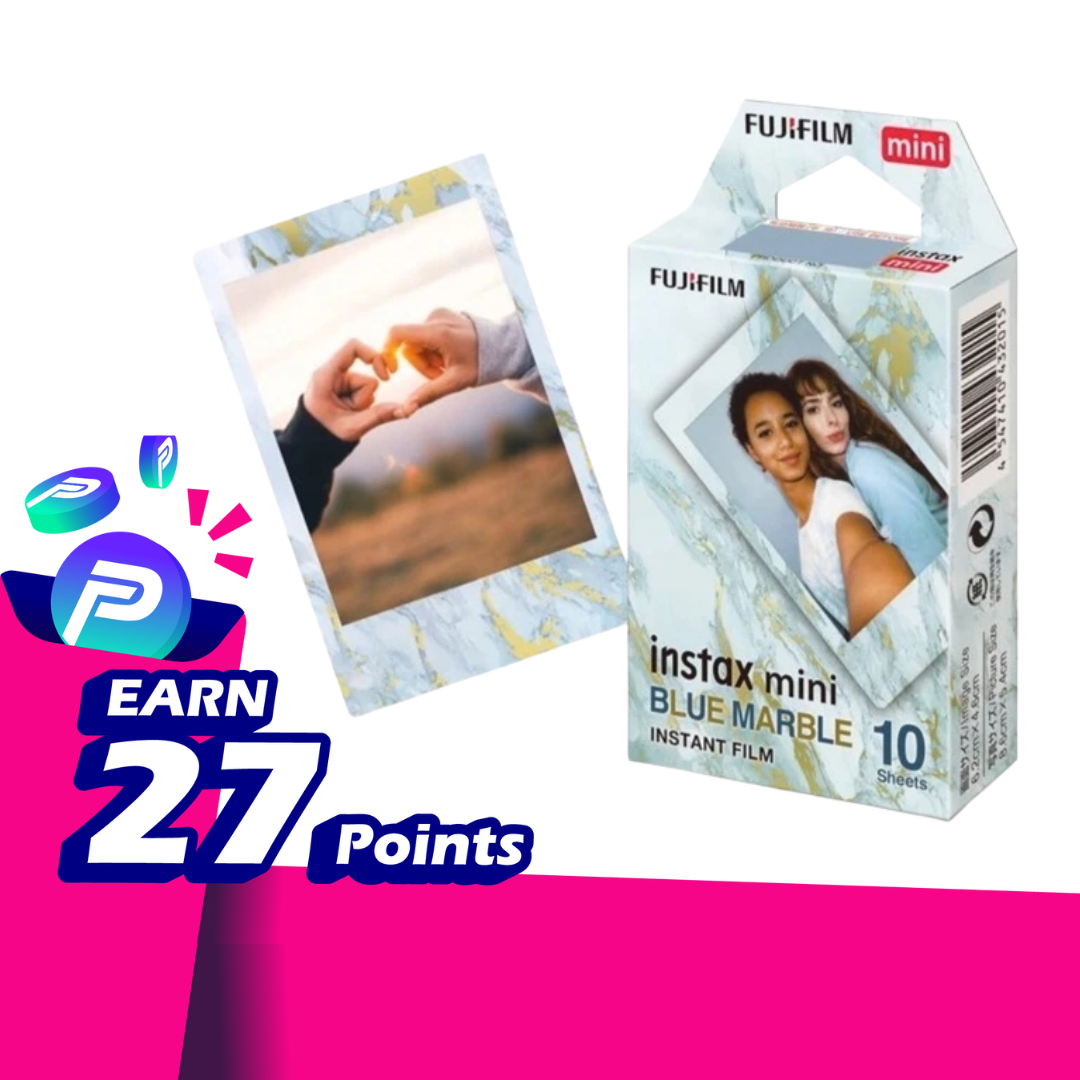 💙 instax™ mini Blue Marble Film