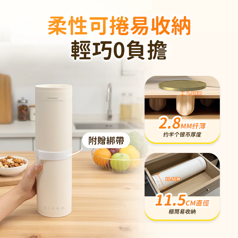 Japan Yohome BESTSELLER Foldable Rapid-Heat Food Warming Mat PRO｜Washable & Space-Saving