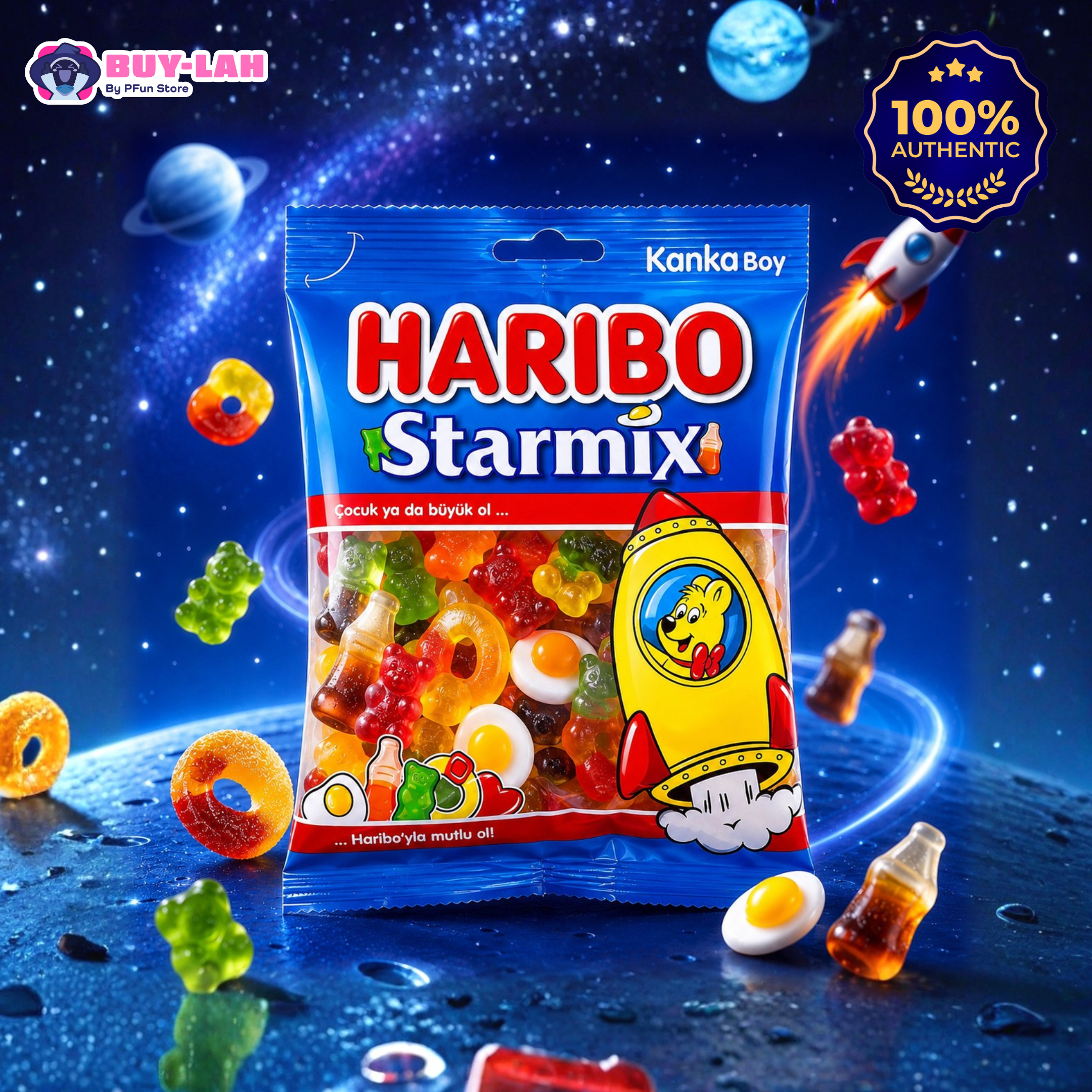 HARIBO Starmix Gummy Candy — Classic Mix 