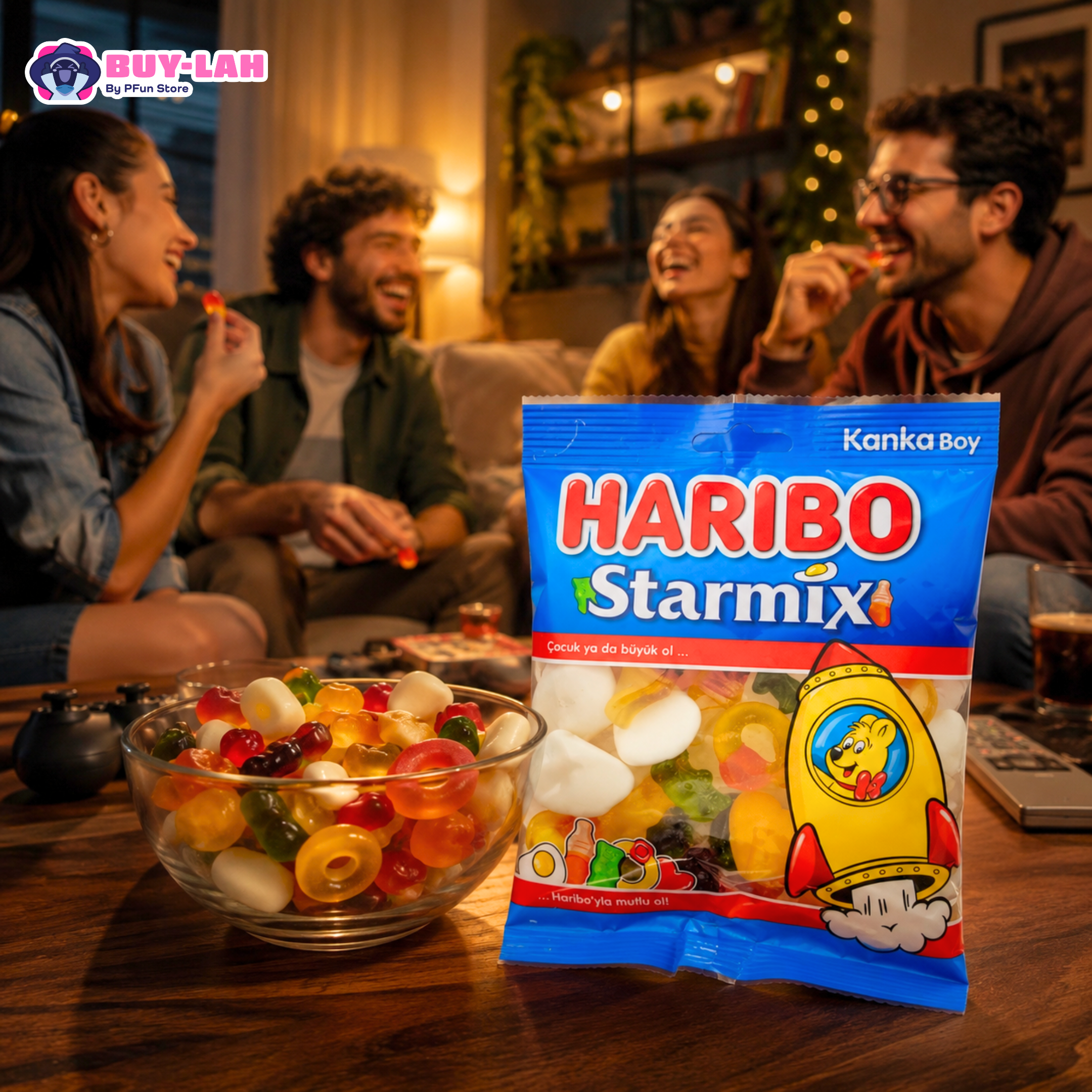 HARIBO Starmix Gummy Candy — Classic Mix 