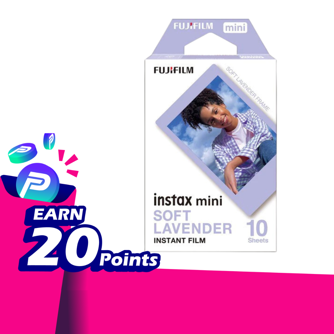 💜 instax™ mini Soft Lavender Instant Film