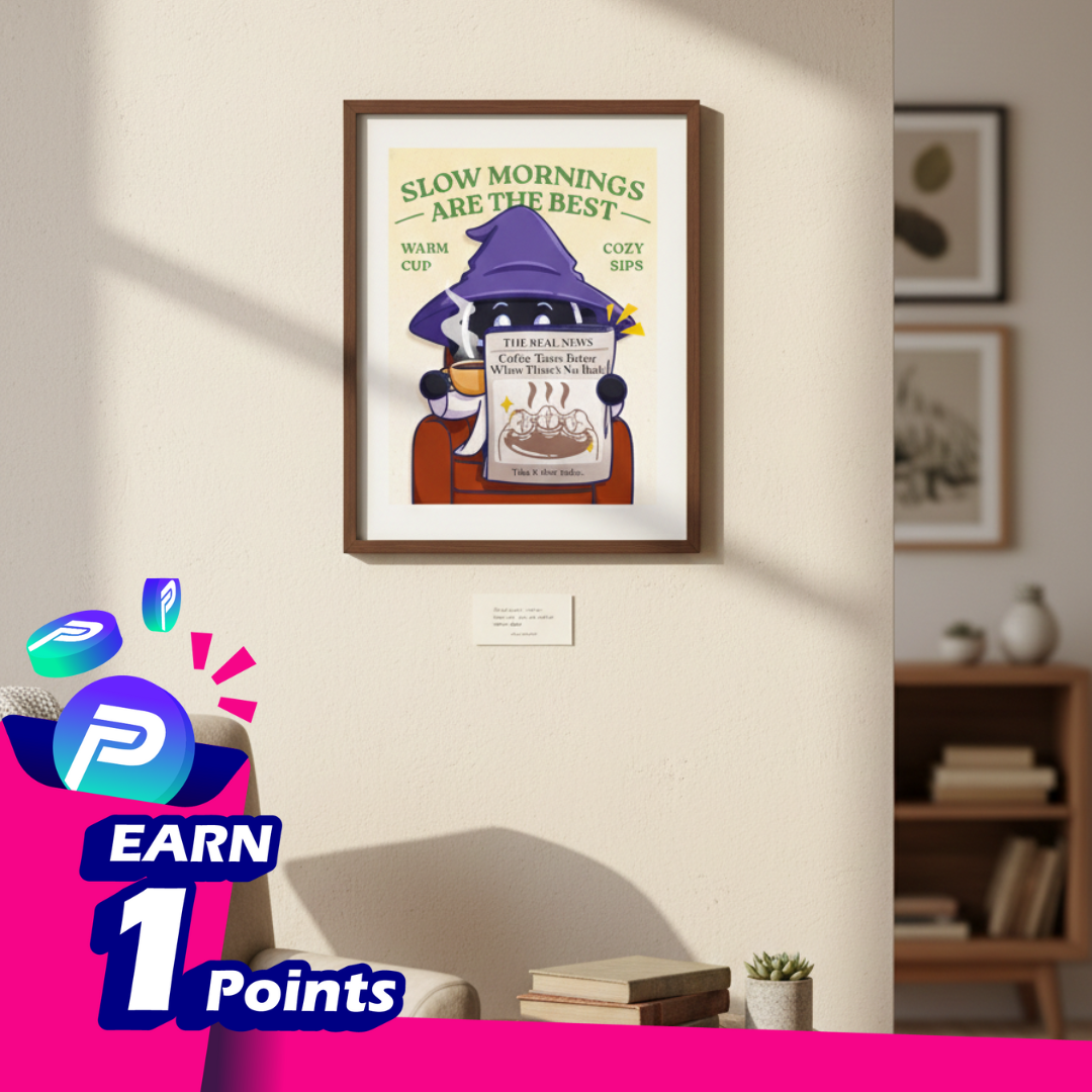 [Digital Download]Slow mornings. Warm cup. No rush. ☕🌿