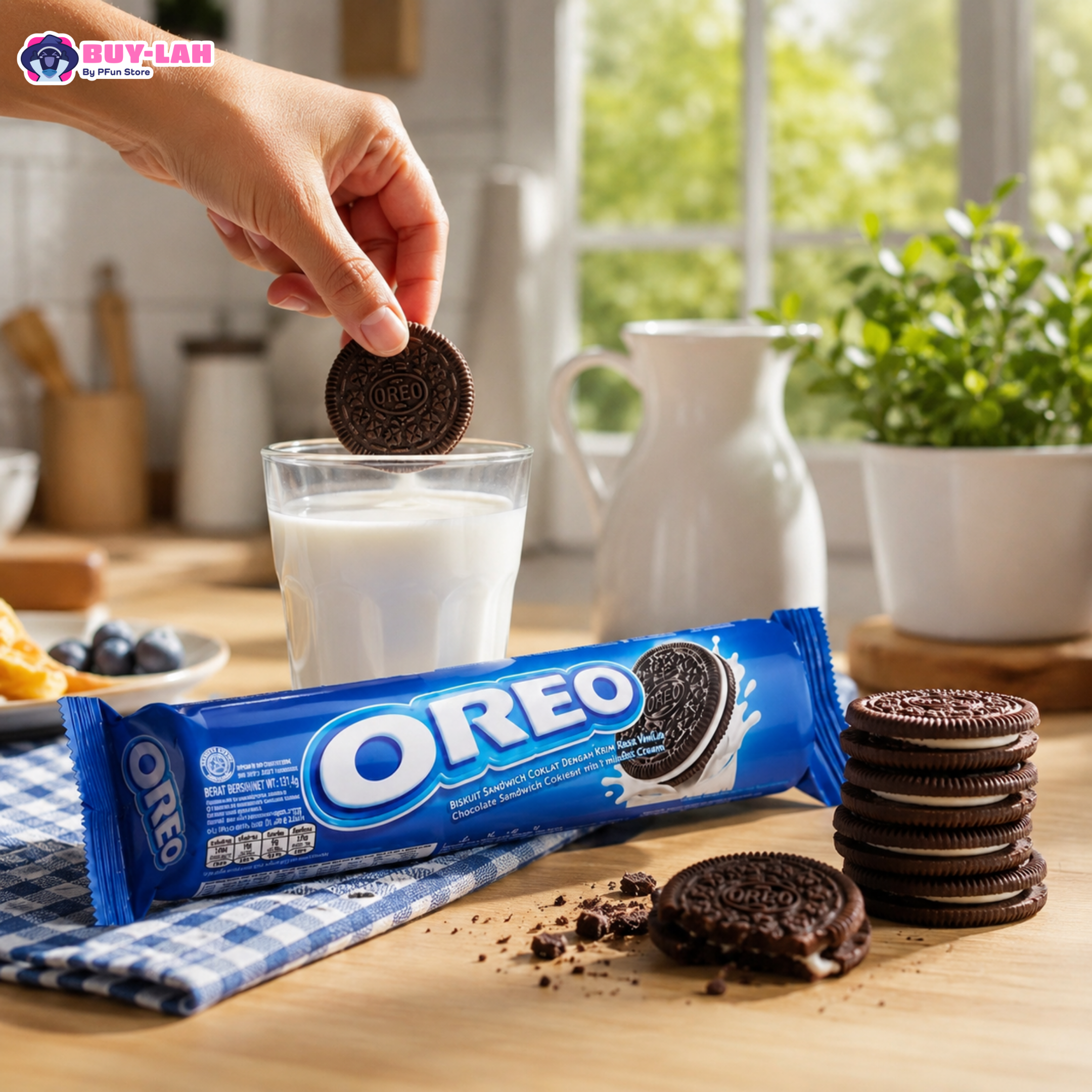 Oreo Original Sandwich Cookies 110.4g