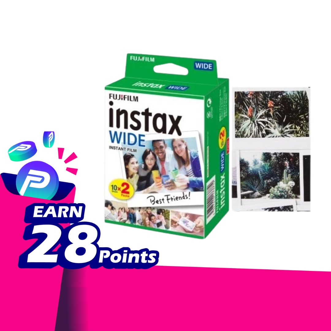📸 instax™ WIDE Instant Film – 2-Pack