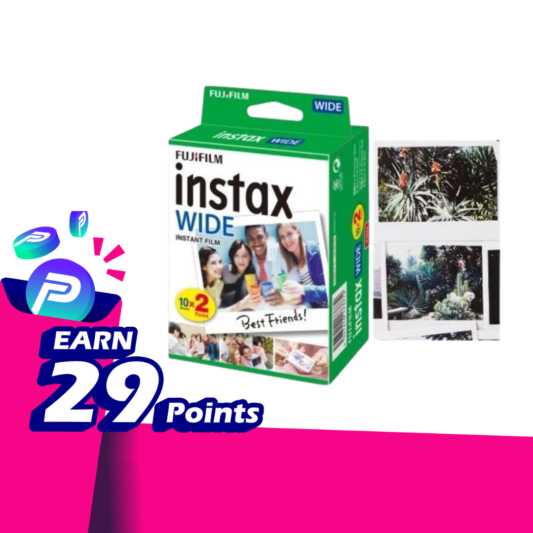 📸 instax™ WIDE Instant Film – 2-Pack