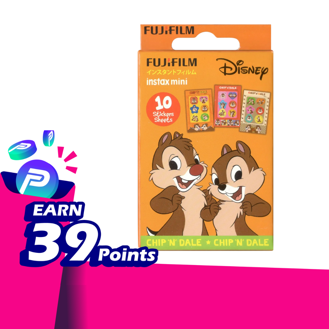 🐿️✨ Instax Mini Instant Film & Sticker - Chip ’N’ Dale