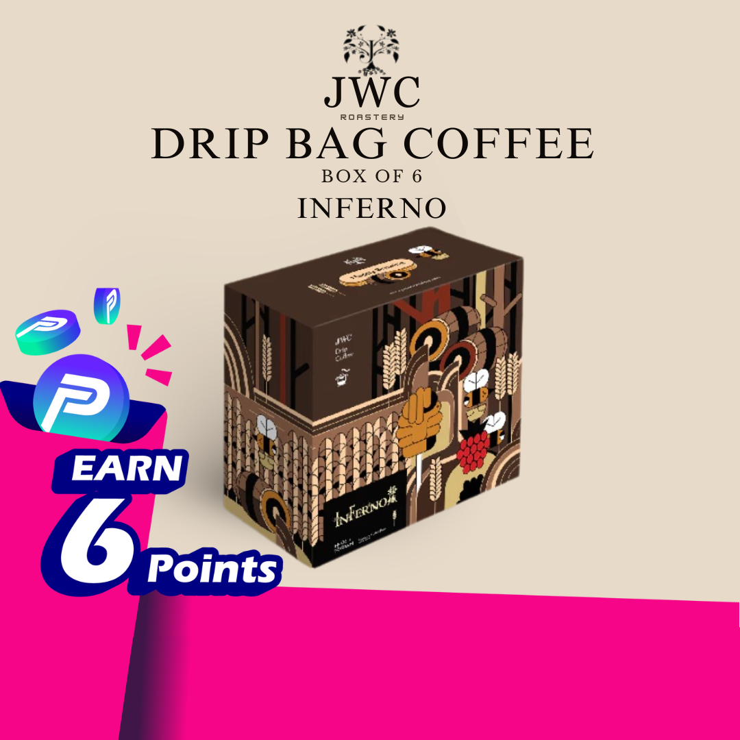 JWC Drip Coffee Box Inferno Selection (Vacuum Pack With Nitrogen/100% Arabica/Dark Roast)  4.9  223 ratings 1k+ Sold