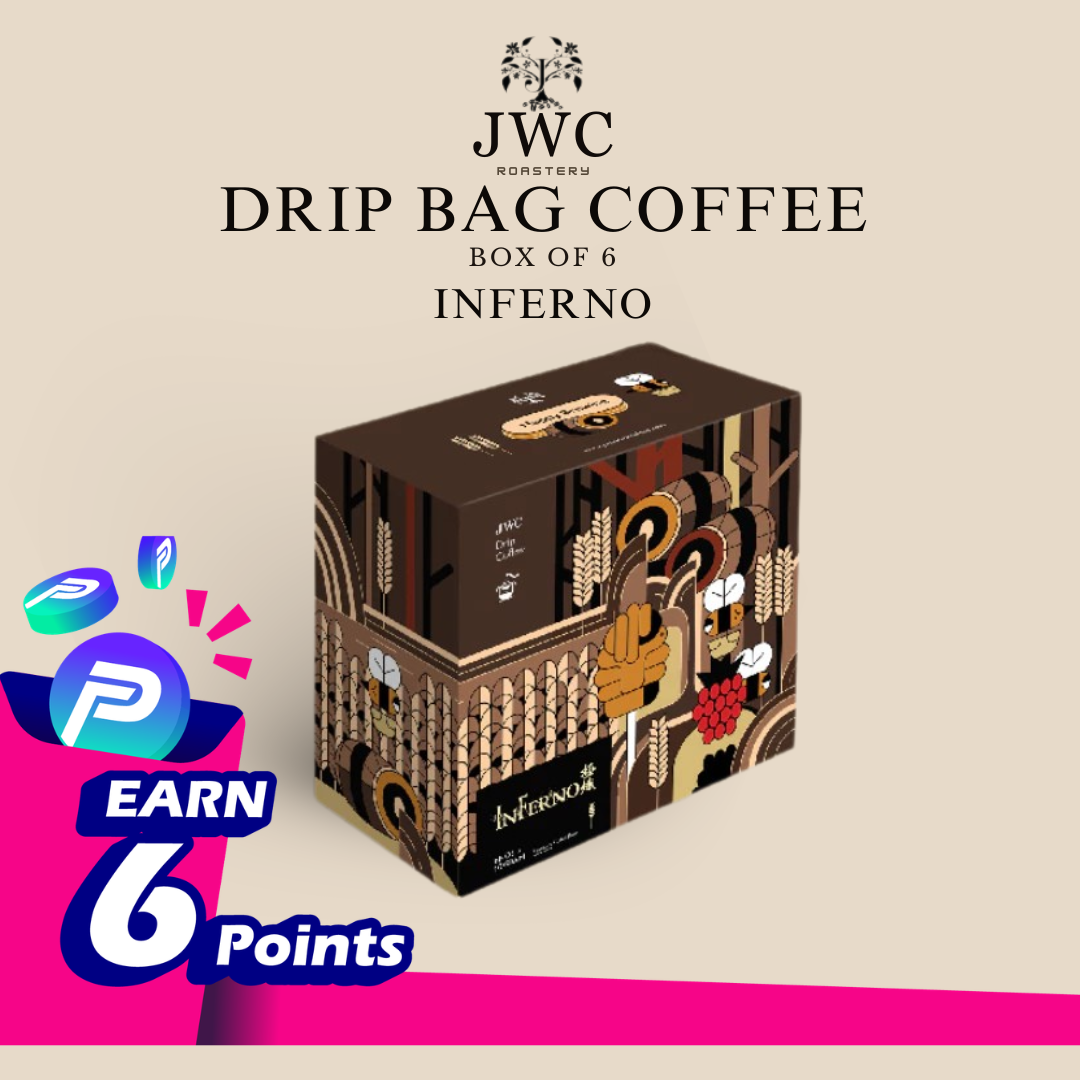 JWC Drip Coffee Box Inferno Selection (Vacuum Pack With Nitrogen/100% Arabica/Dark Roast)  4.9  223 ratings 1k+ Sold