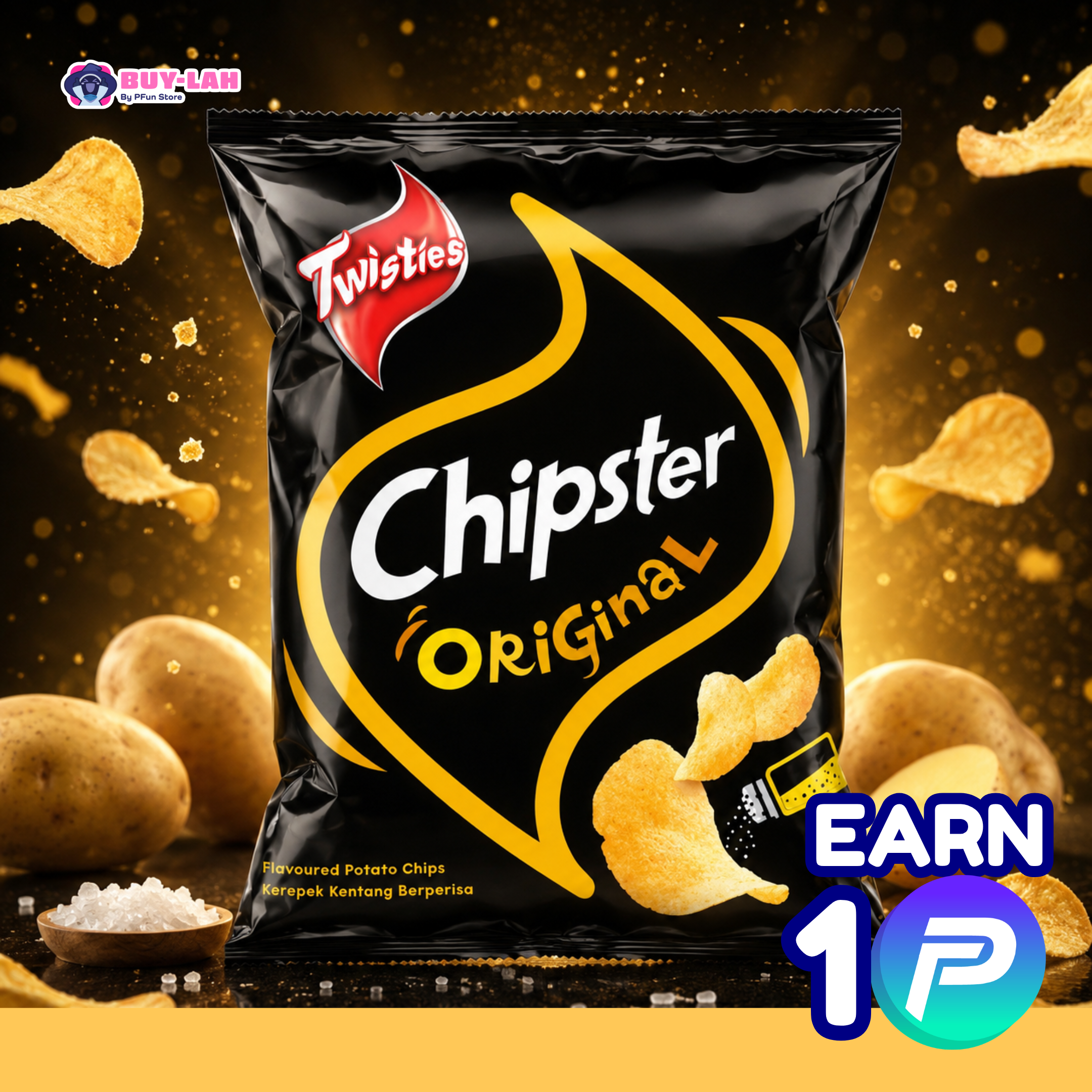  Twisties Chipster 60g — Original