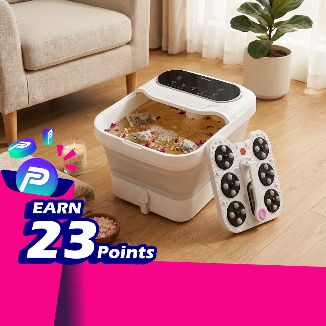 Japan Yohome 3D Taiji Roller Intelligent Foot Spa PRO｜Heated Massage & Large Touch Display