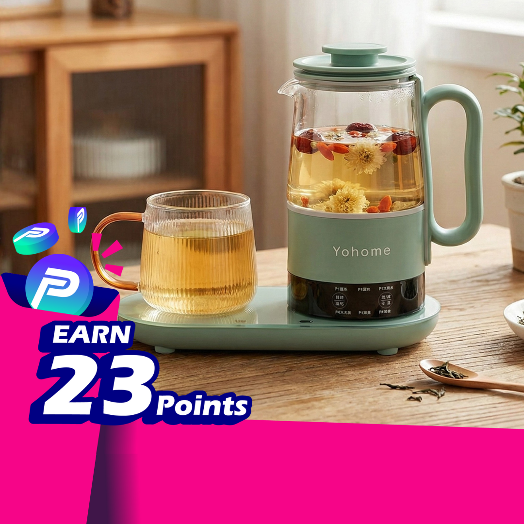 Japan Yohome Rapid-Boil Constant-Temperature Wellness Kettle PRO｜Multi-Function Herbal & Tea Pot