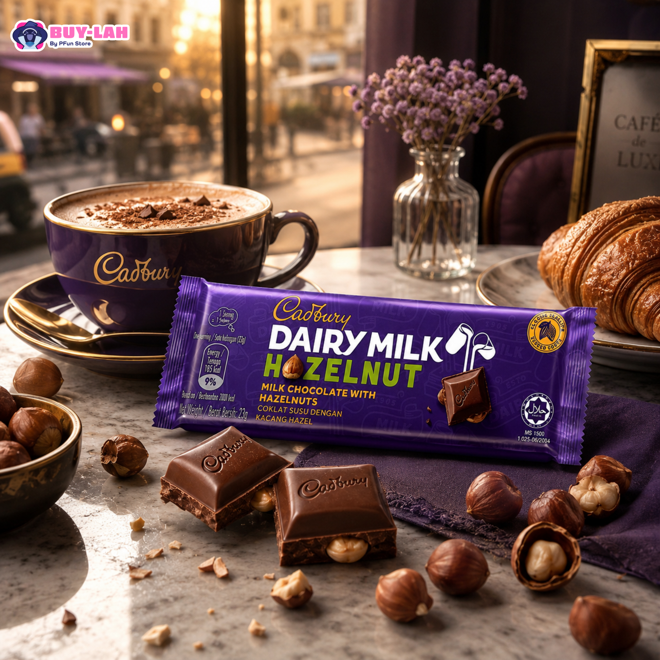 Cadbury Dairy Milk 34g — Hazelnut