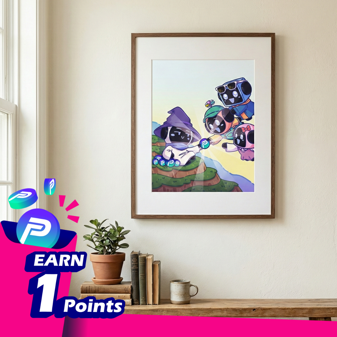 [Digital Download]Good vibes travel further when we share 💙✨ PFun Points, passed with heart 🤝