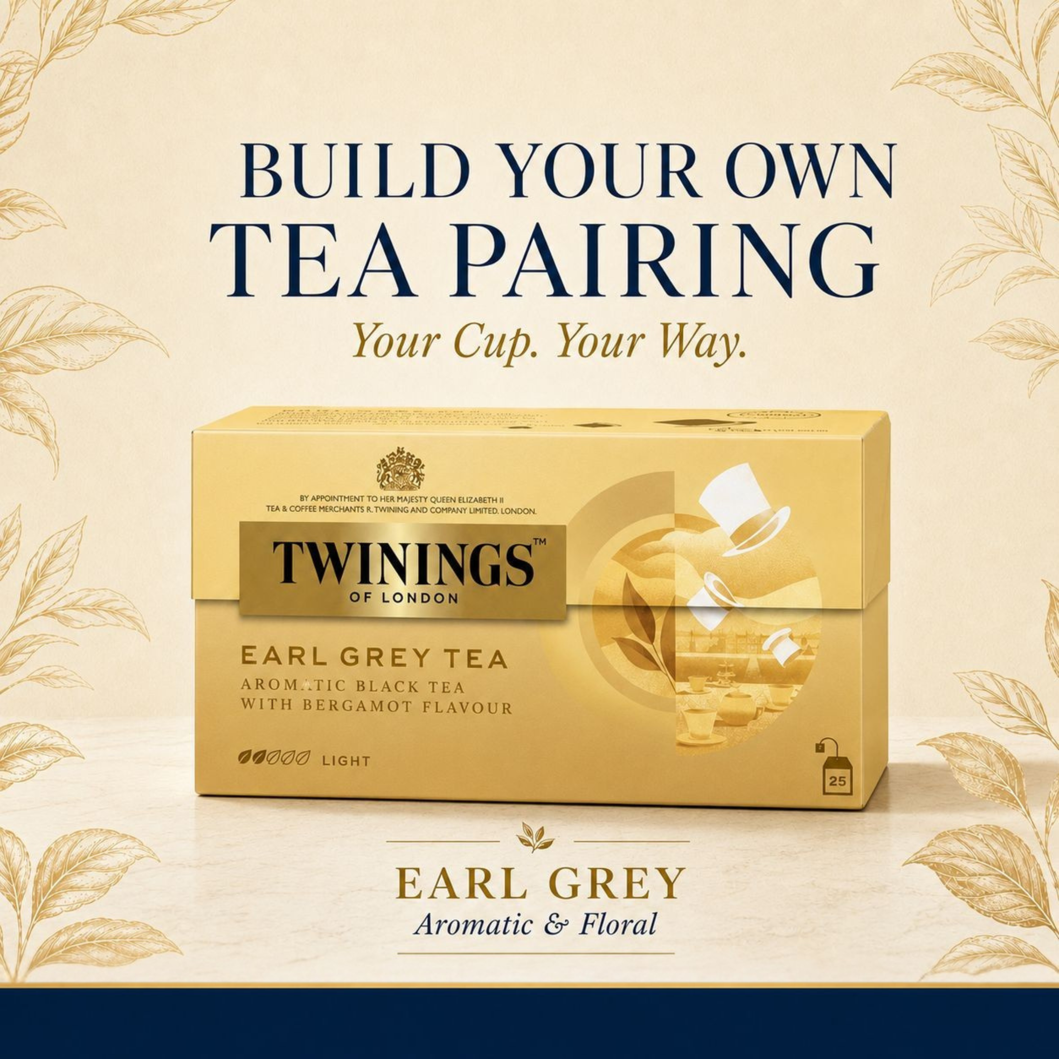  Twinings of London Tea (25 Tea Bags )