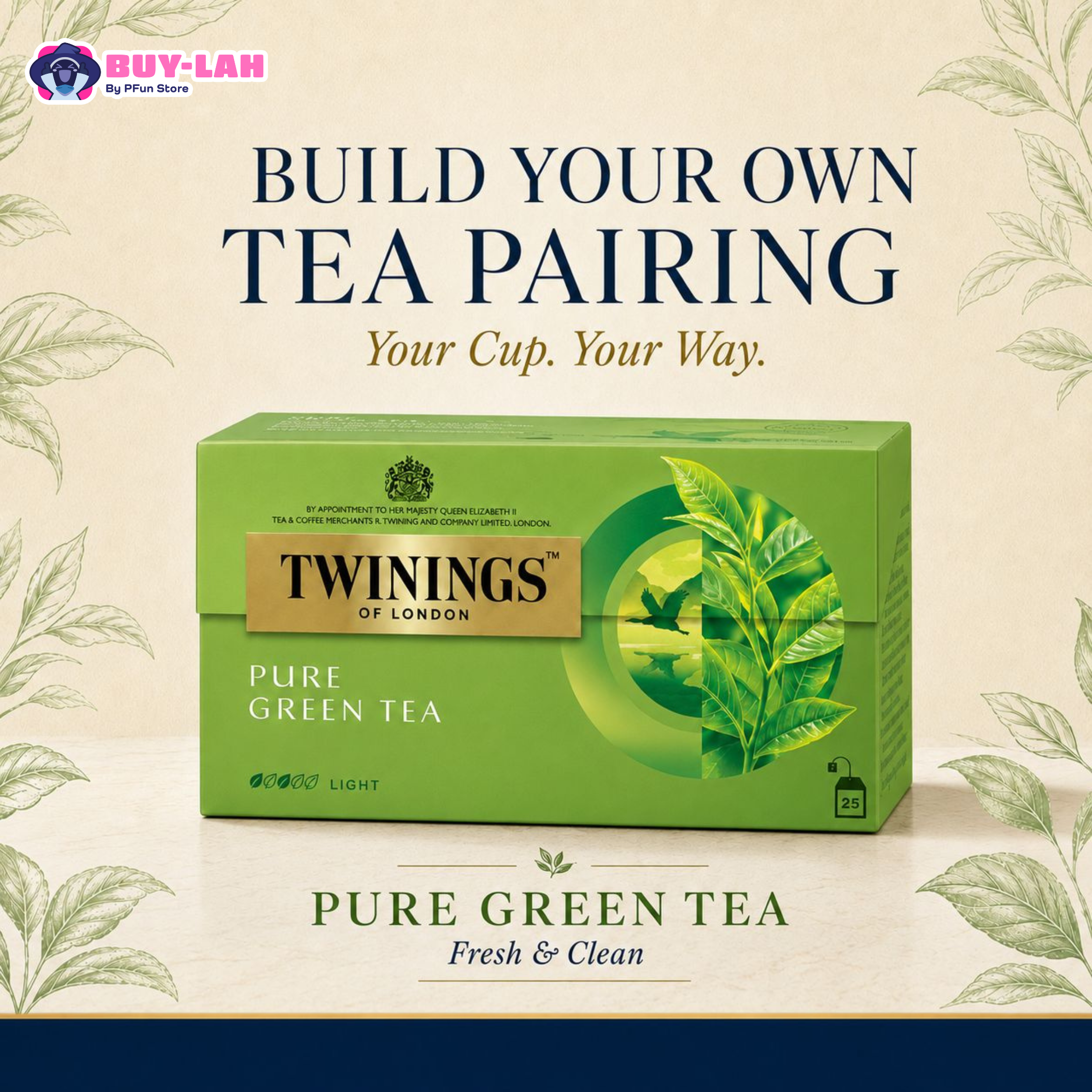  Twinings of London Tea (25 Tea Bags )