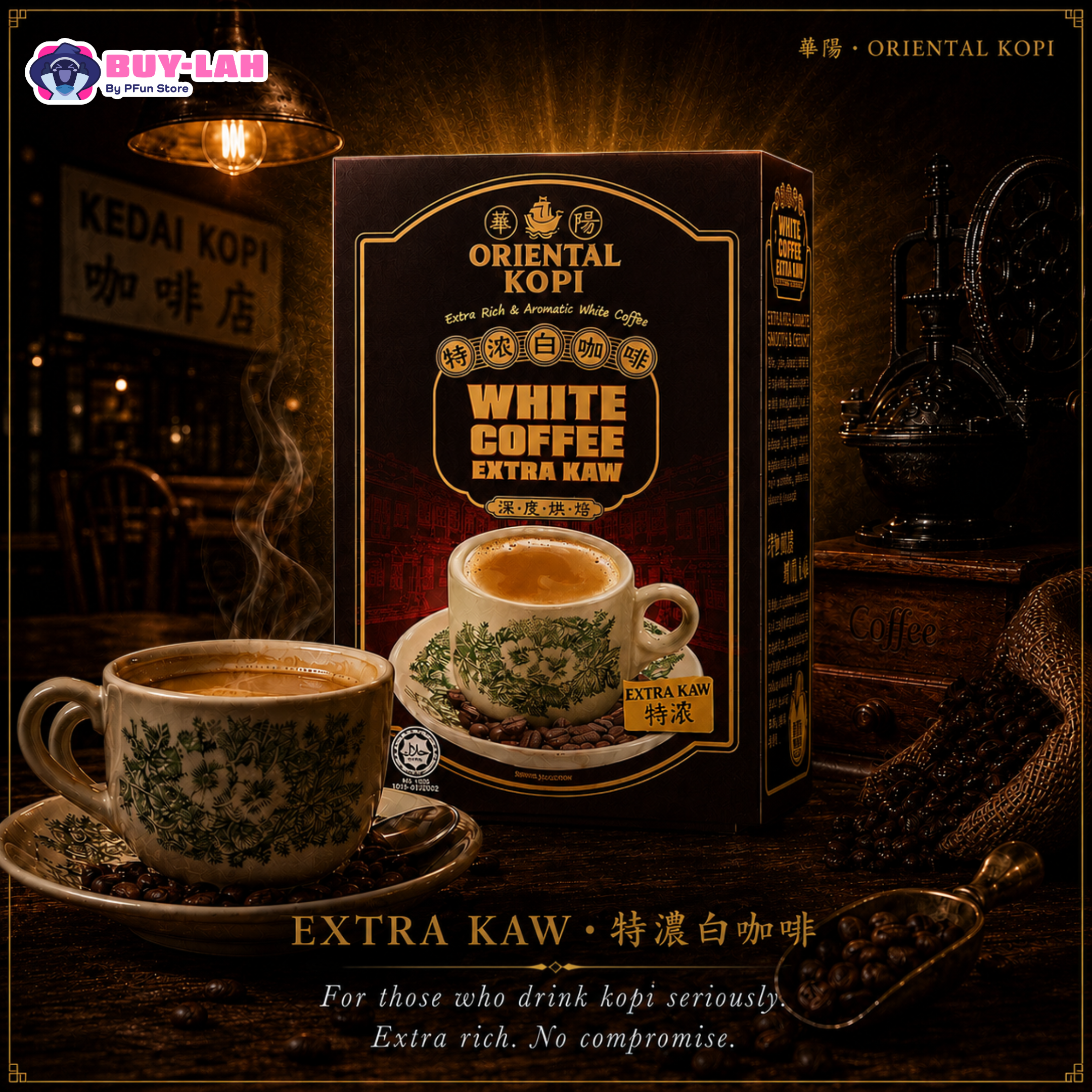 Oriental Kopi White Coffee Premix 