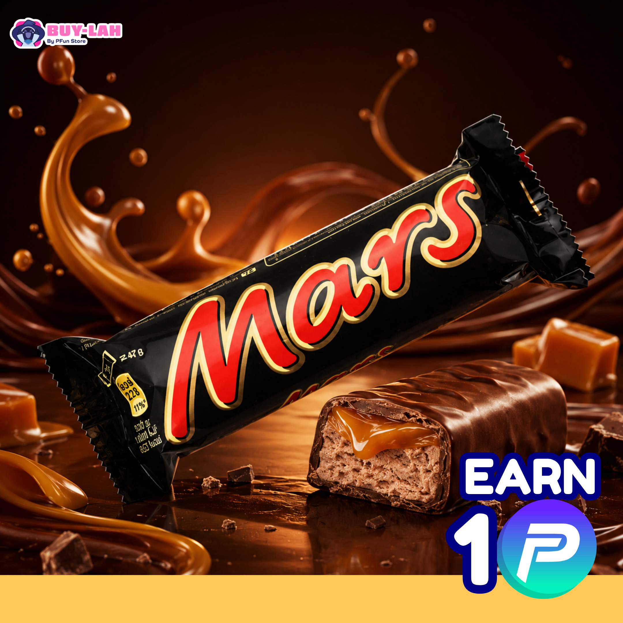 Mars Chocolate Bar 47g