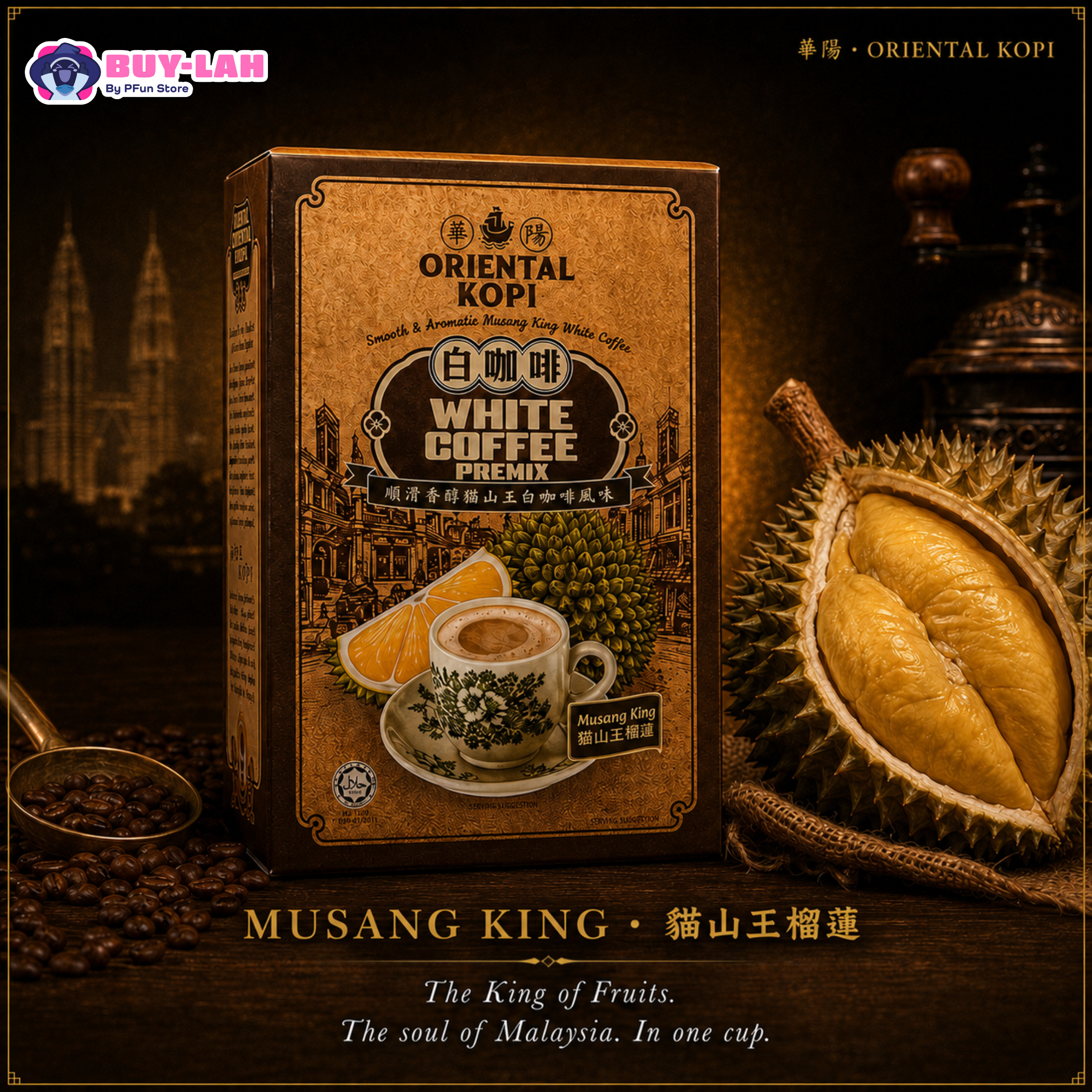 Oriental Kopi White Coffee Premix