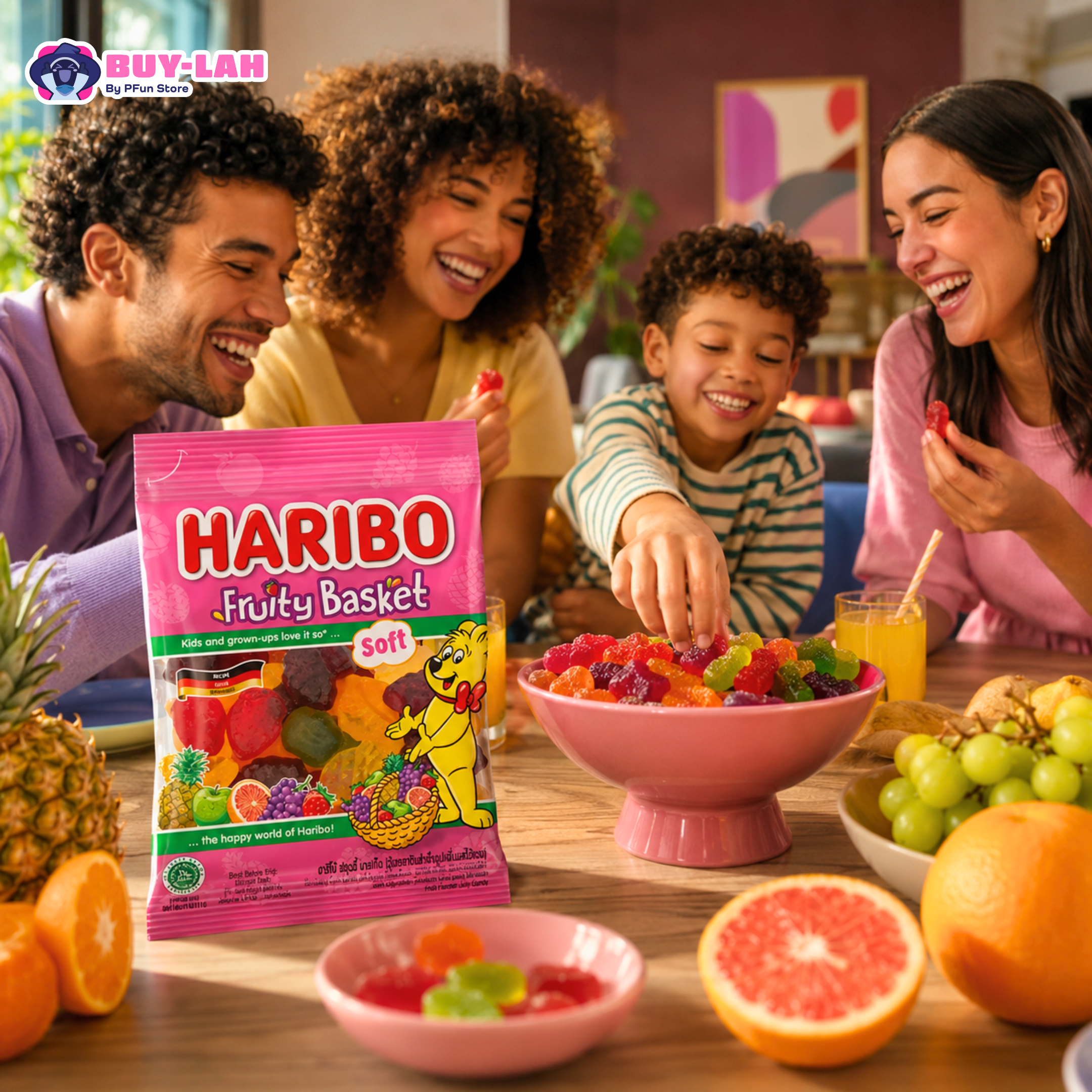  HARIBO Fruity Basket Gummy Candy — Fruity Mix