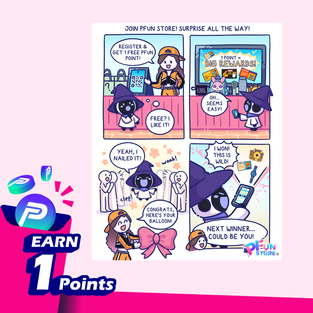 Free point. Big smile. 🎁😊✨