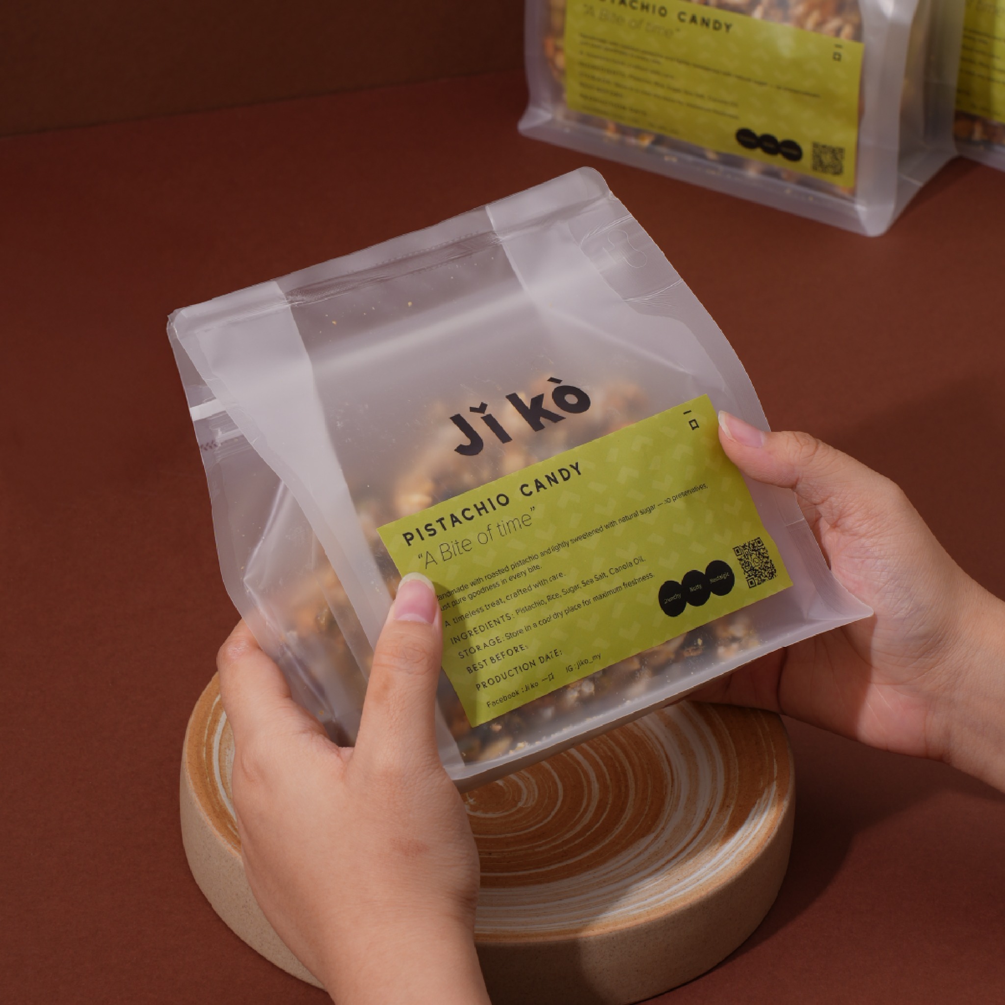 Pistachio Cracker - Handmade・Wholesome・Healthy 