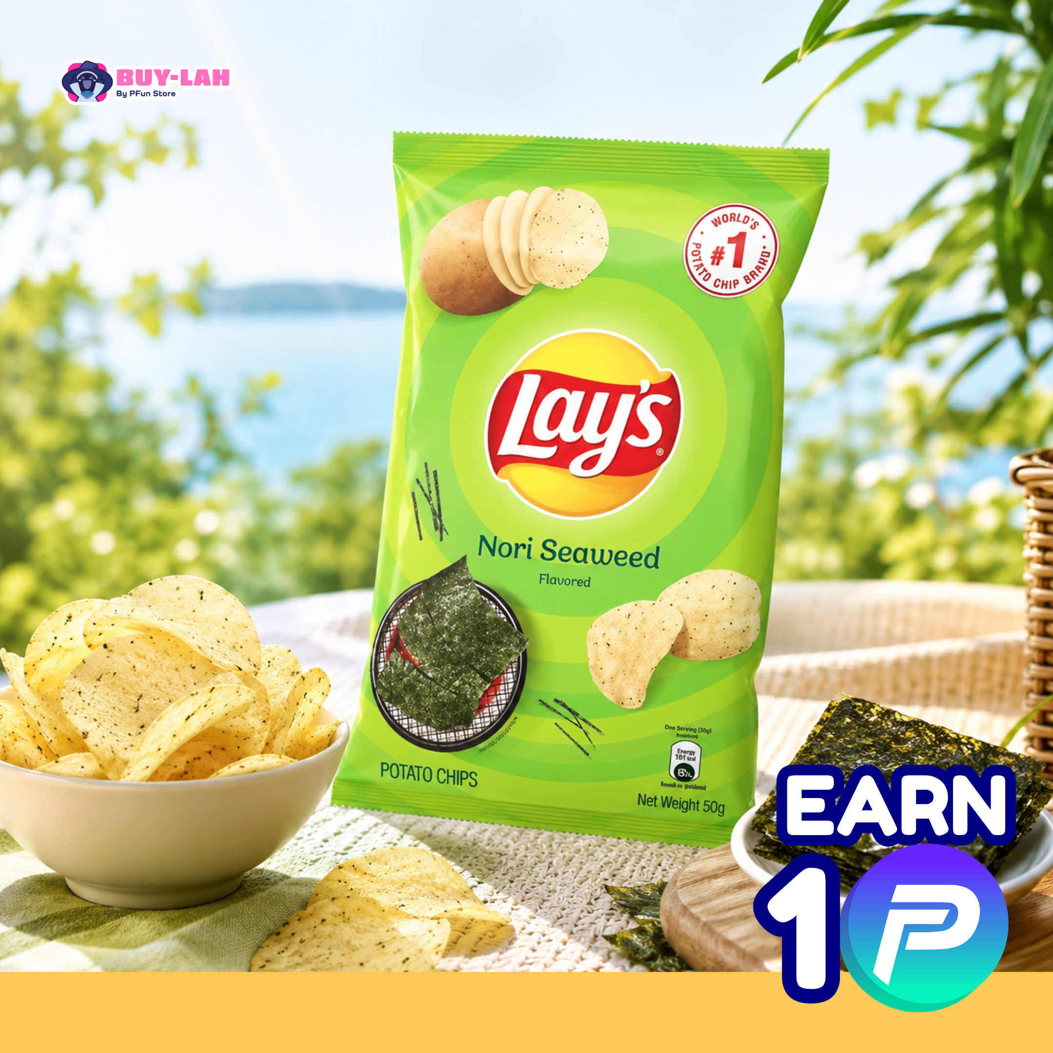 [Copy] Lay's Extra Cheese Potato Chips 50g