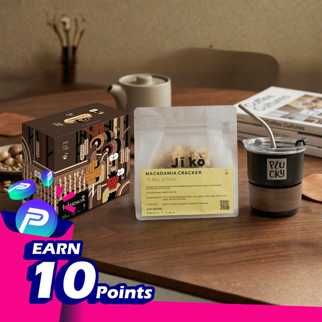 JWC Coffee × Jiko Combo Set (Free Plucky Cup☕)