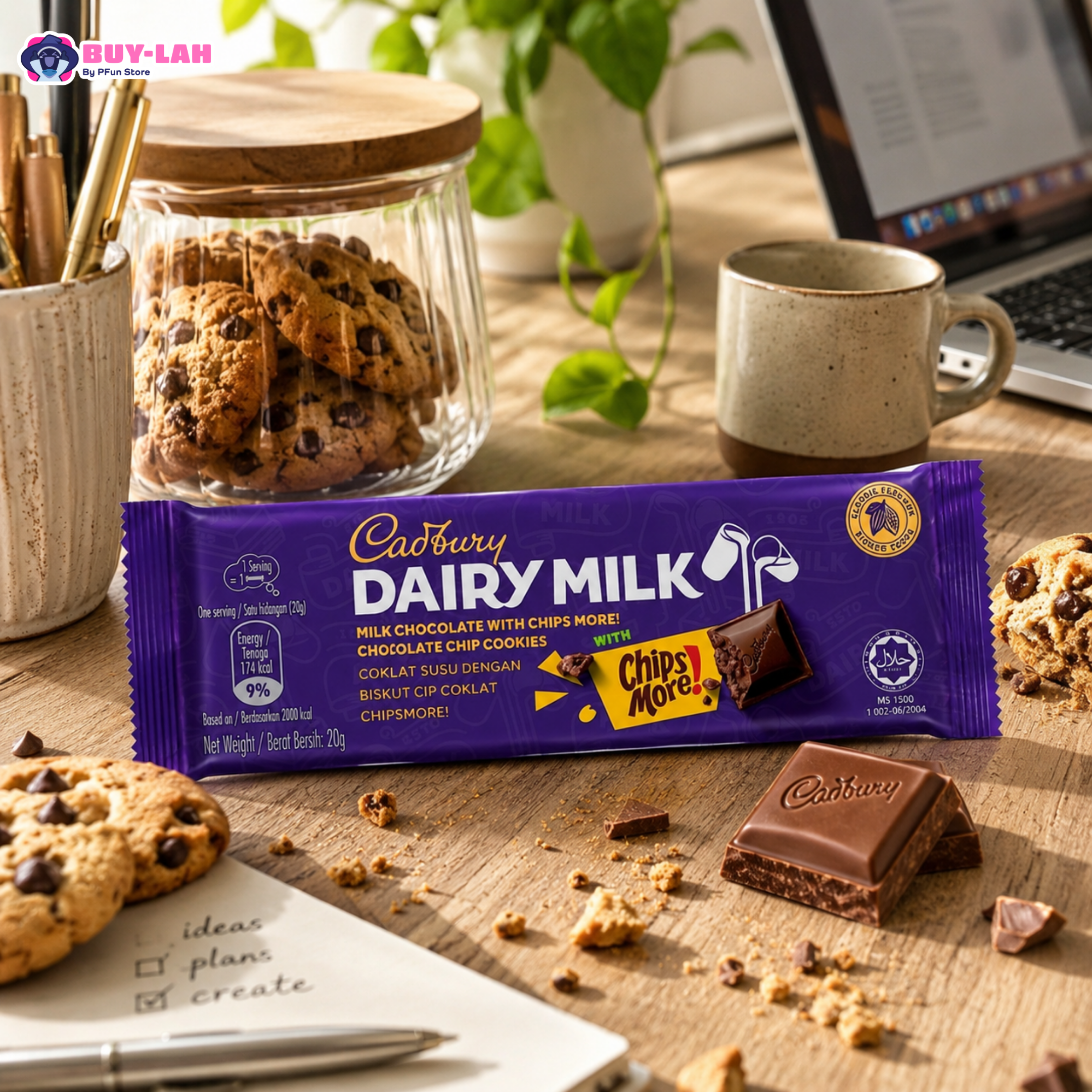 Cadbury Dairy Milk 34g — Chipsmore