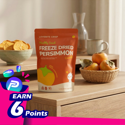 LoveBite Crisp Freeze Dried Persimmon [40g]